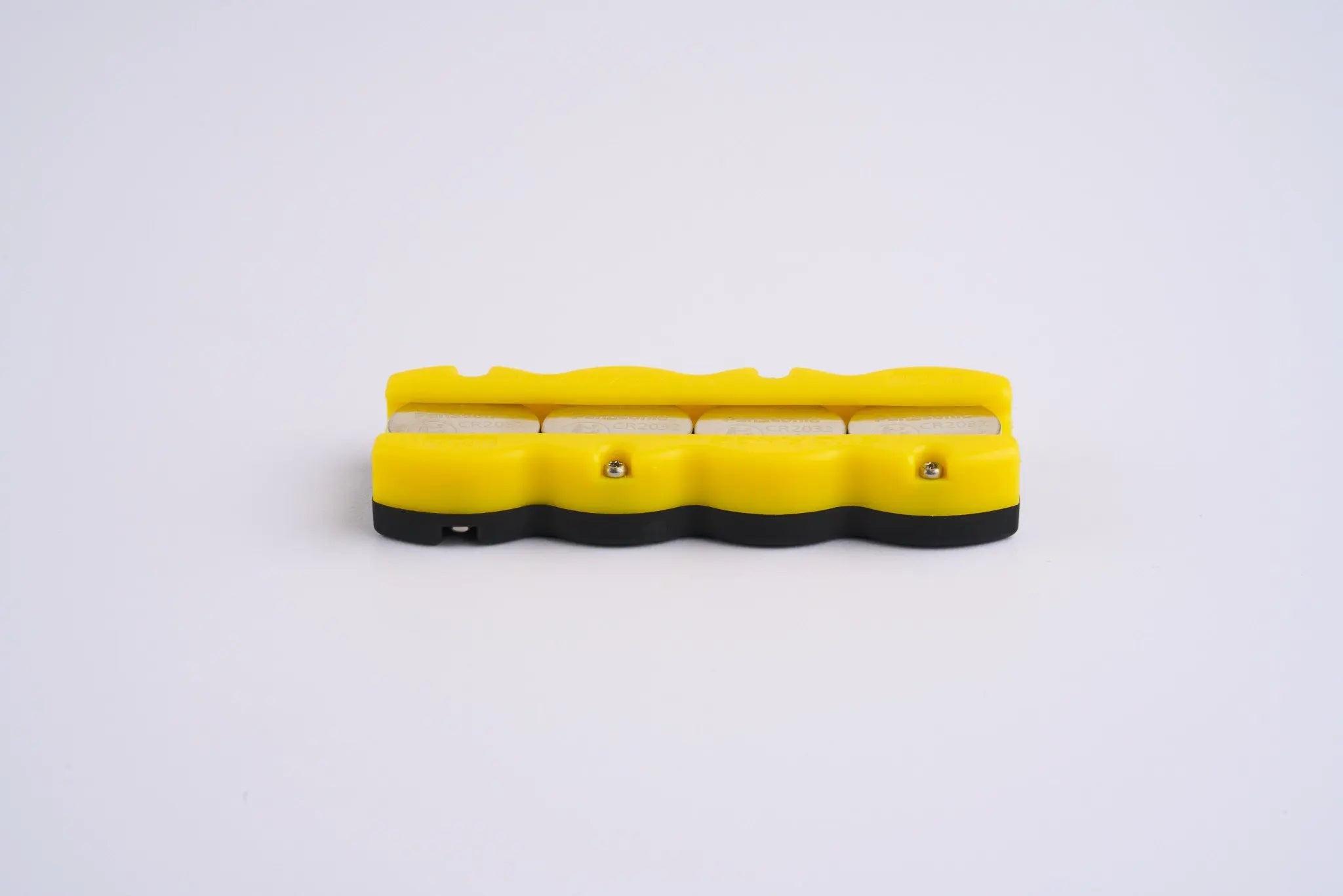 Button Battery Caddy 4pk Yellow/Black Storacell
