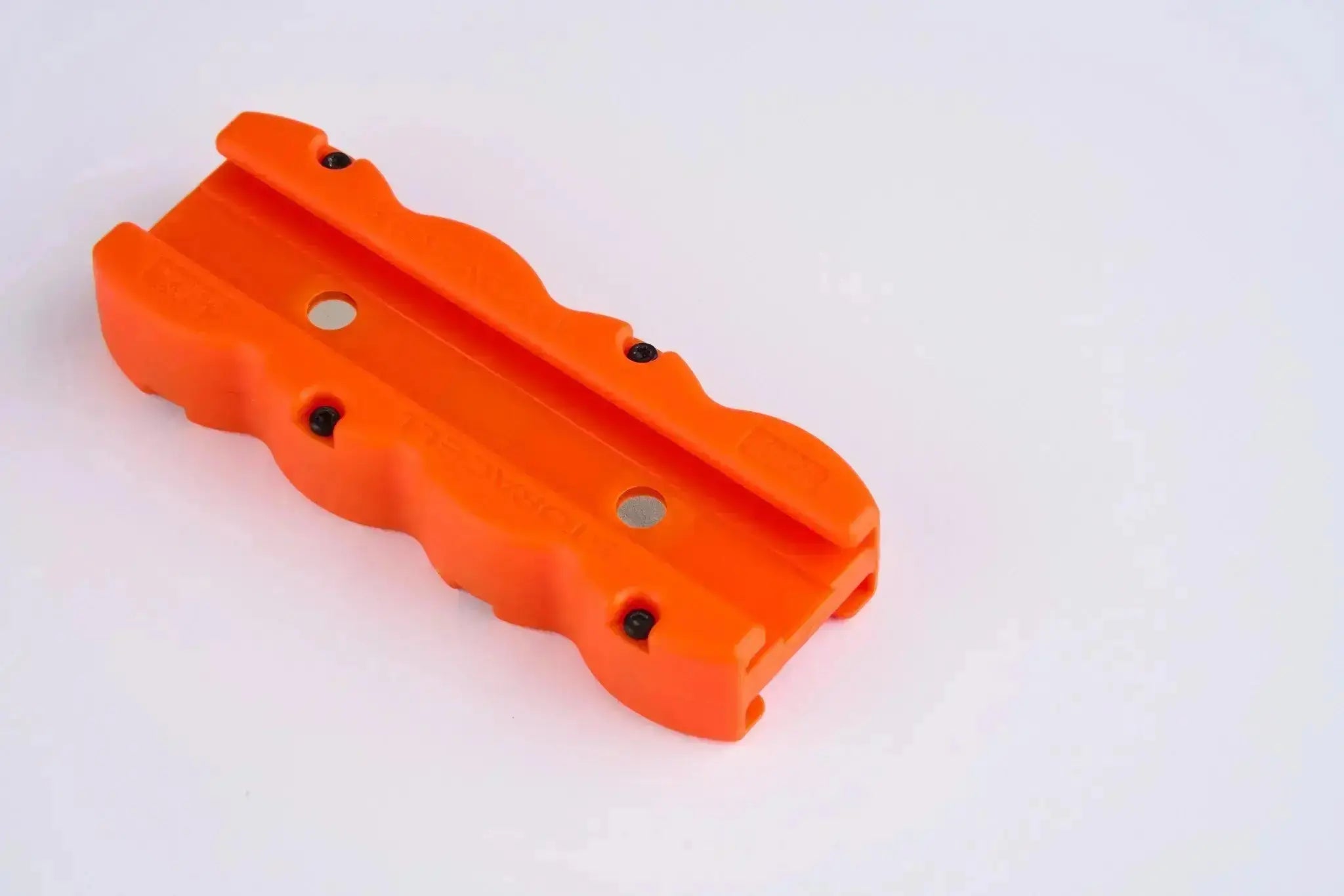 Button Battery Caddy 4pk Orange/Black Storacell