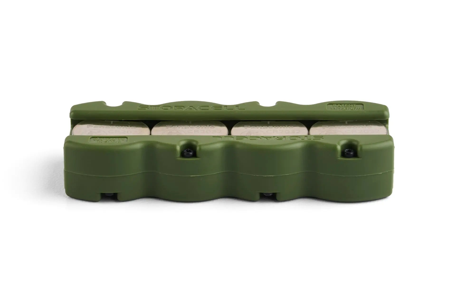 Magnetic Button Caddy 8pk Military Green Storacell