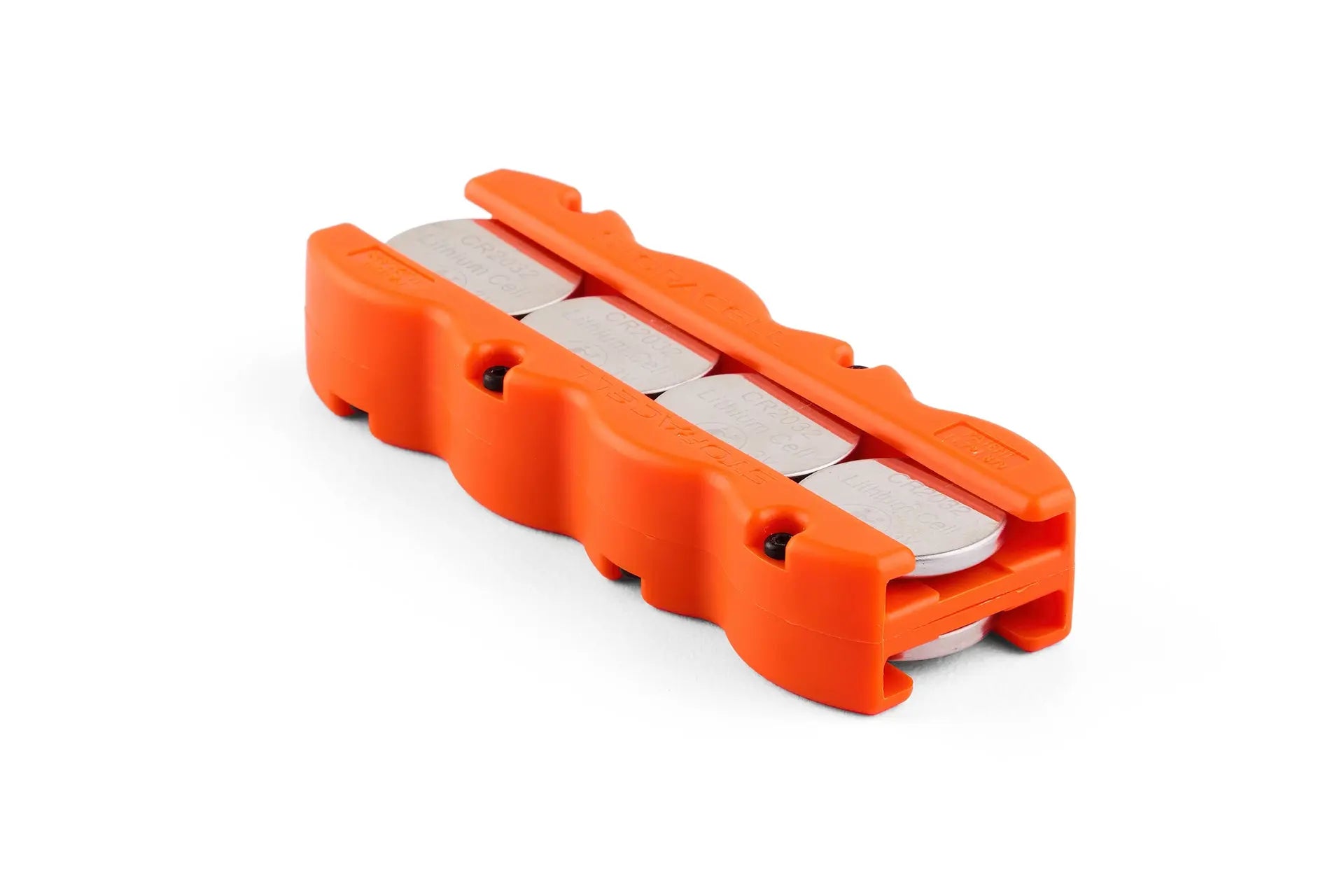 Magnetic Button Caddy 8pk Orange Storacell