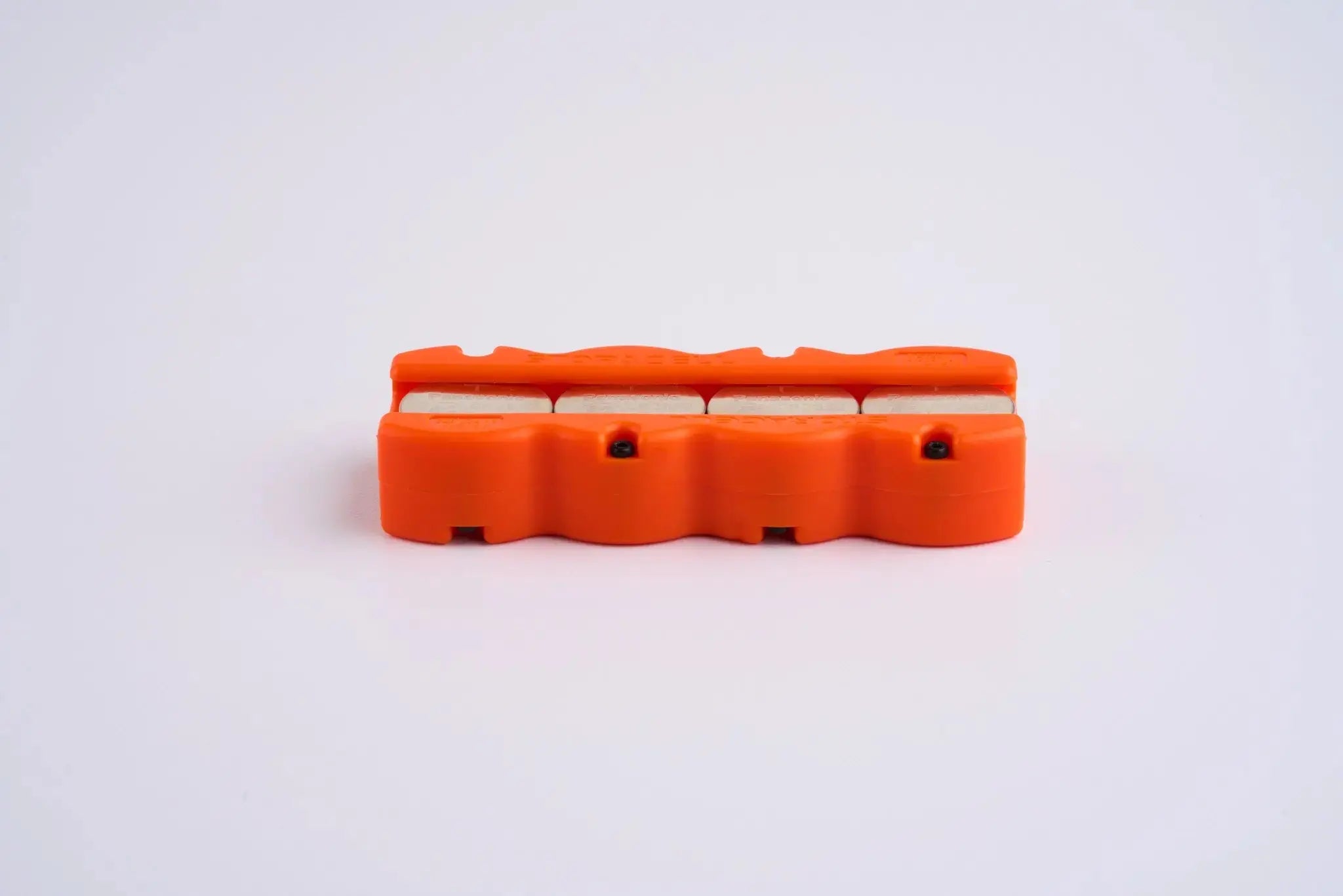 Magnetic Button Caddy 8pk Orange + Panasonic CR2032 10pk Storacell