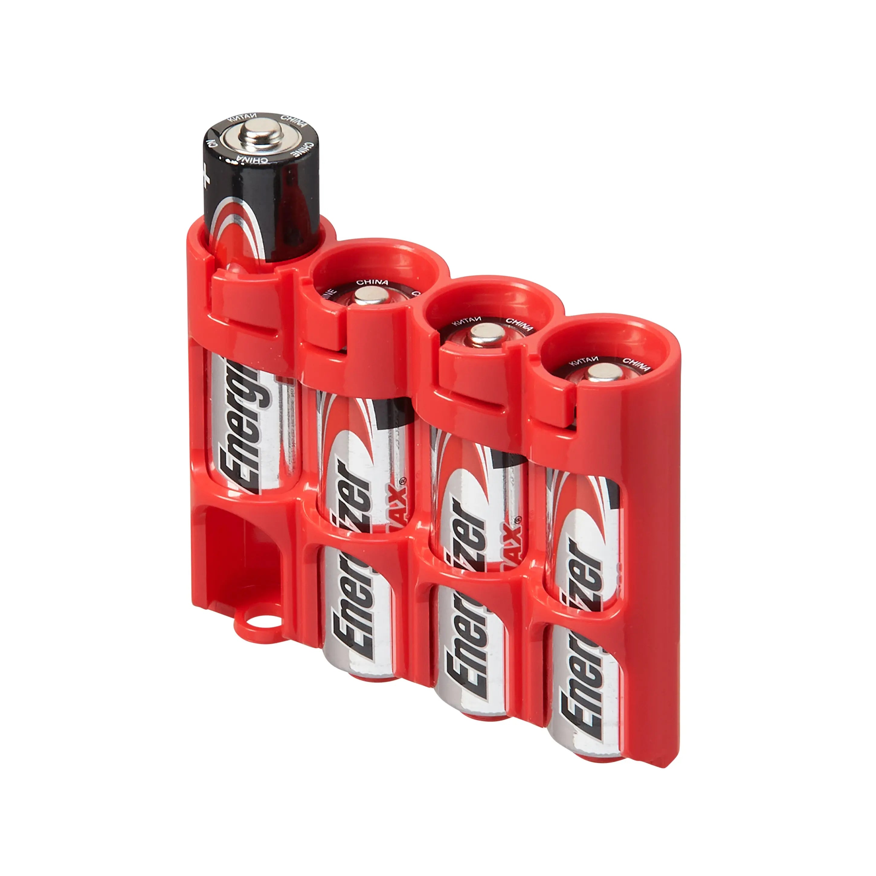 Slim Line AA 4 Pack (Red) Storacell