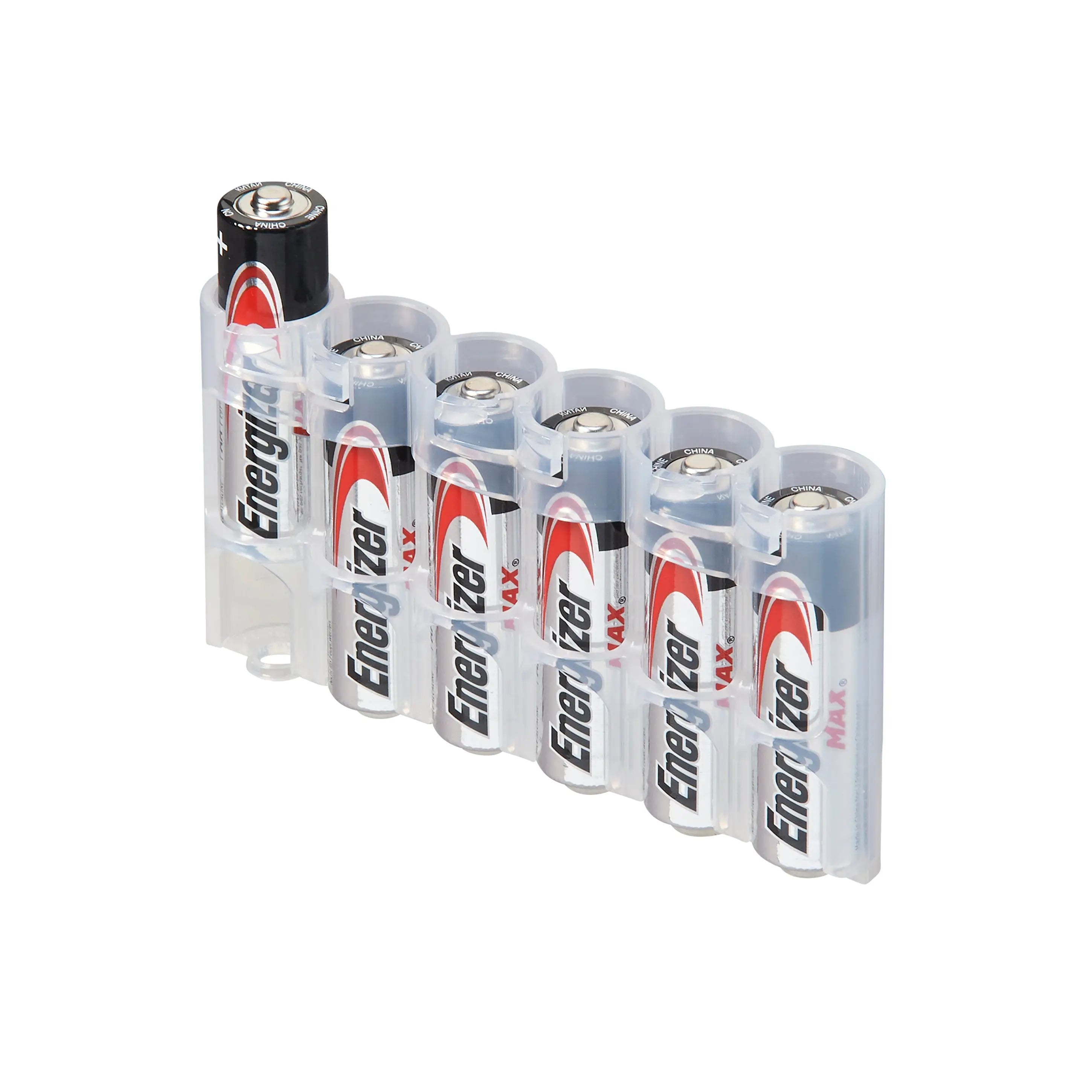 Slim Line AA 6 Pack (Clear) Storacell