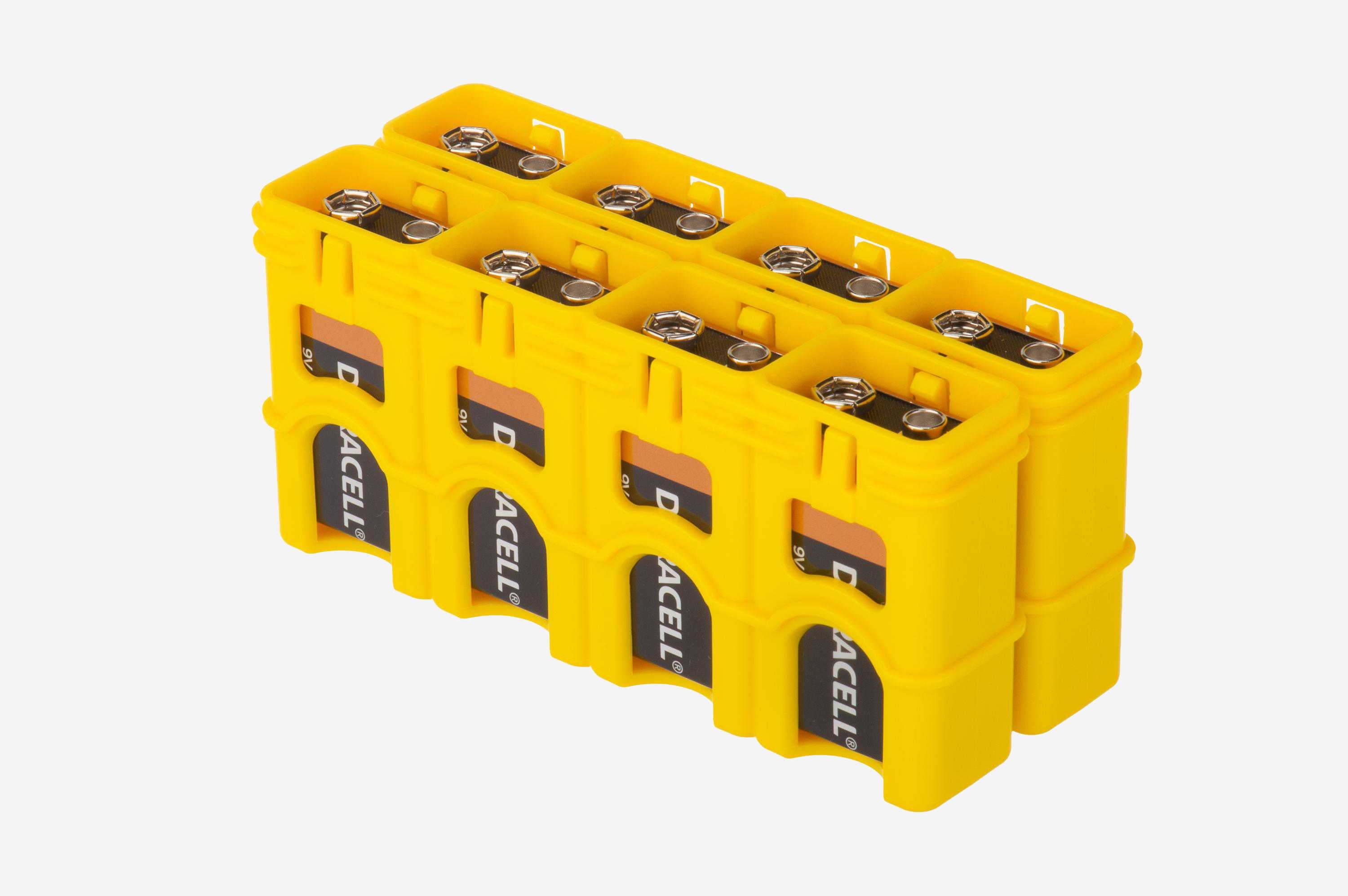 9V - 8 Pack Yellow Storacell