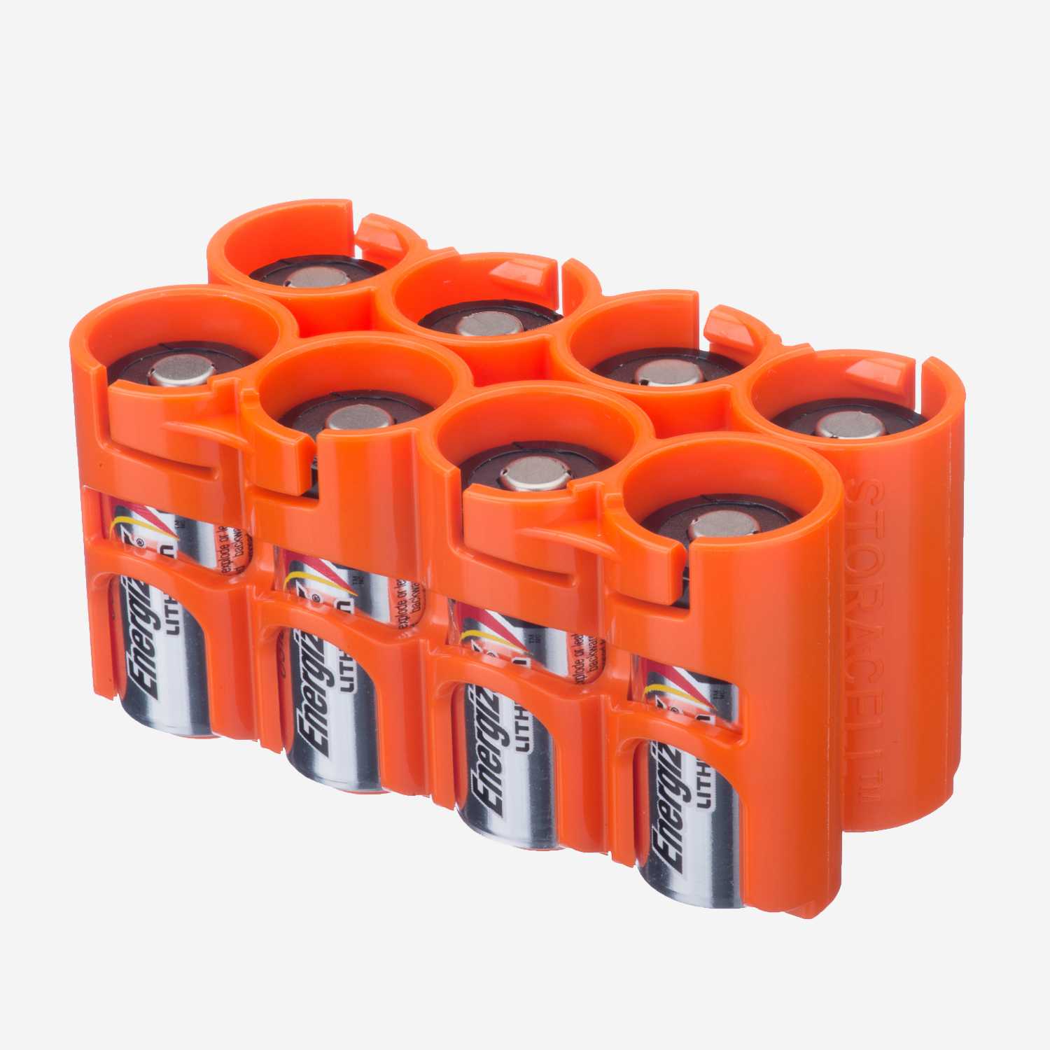 CR123 - 8 Pack (Orange) Storacell