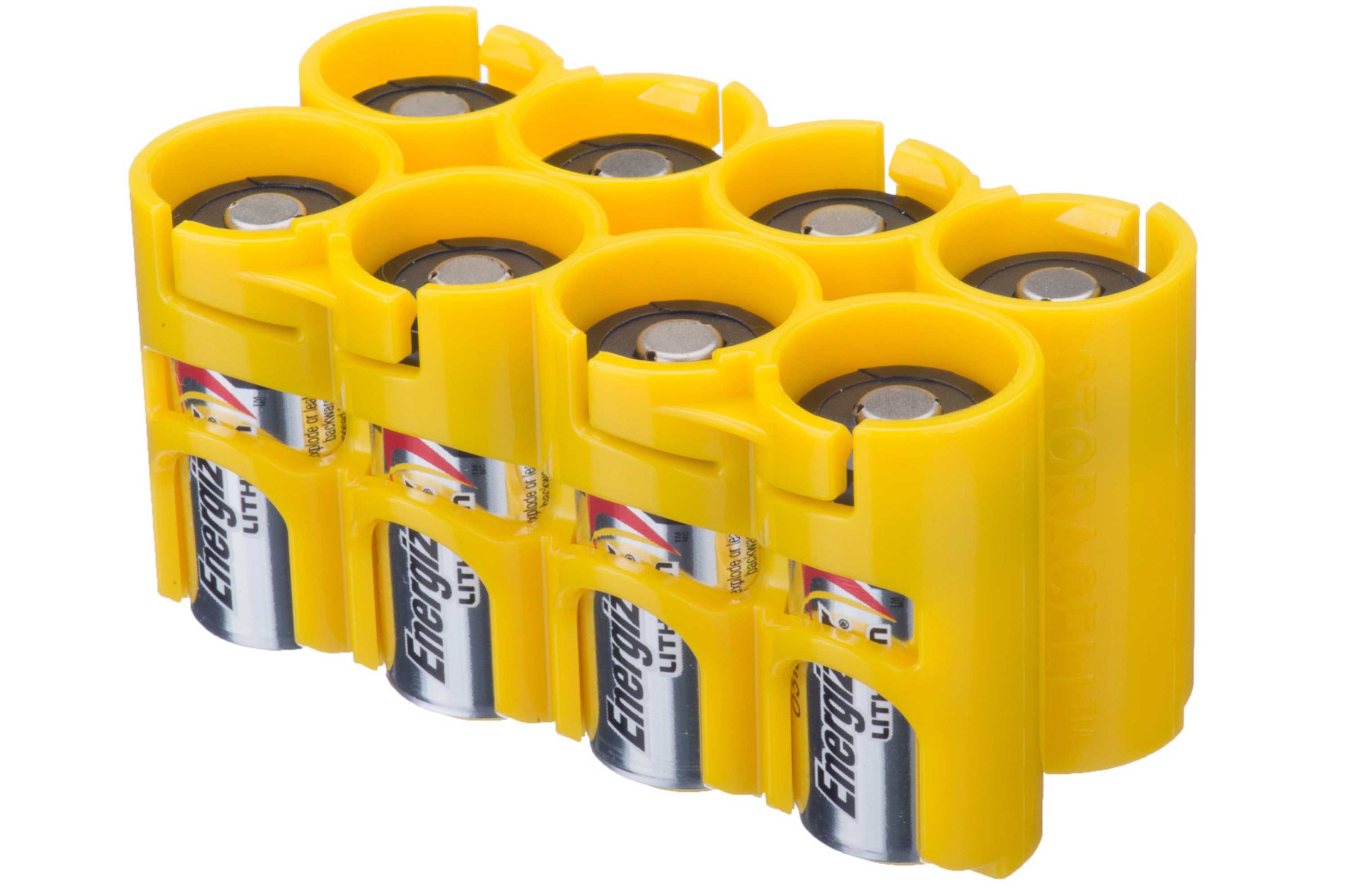 CR123 - 8 Pack (Yellow) Storacell
