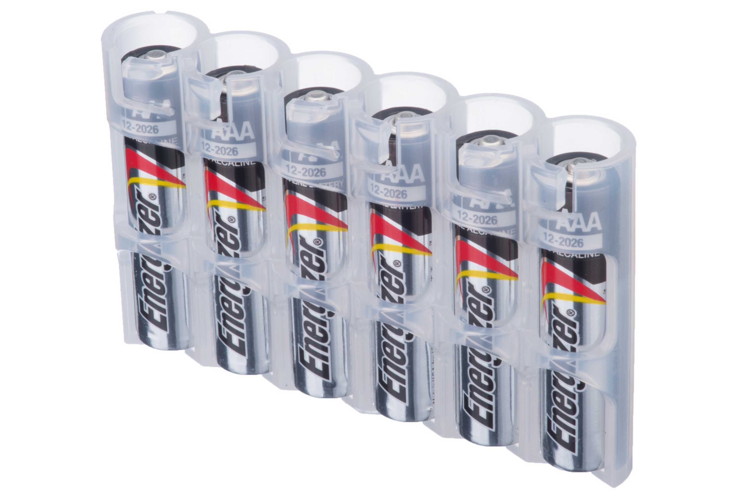 Slim Line AAA 6 Pack (Clear) Uniphase