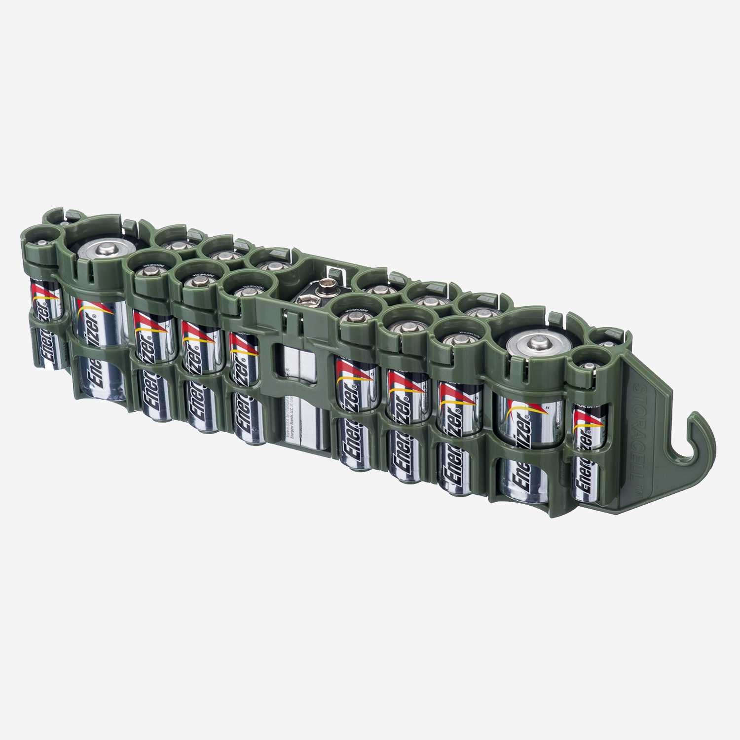 The Original Battery Caddy (Military Green) Anfinsen