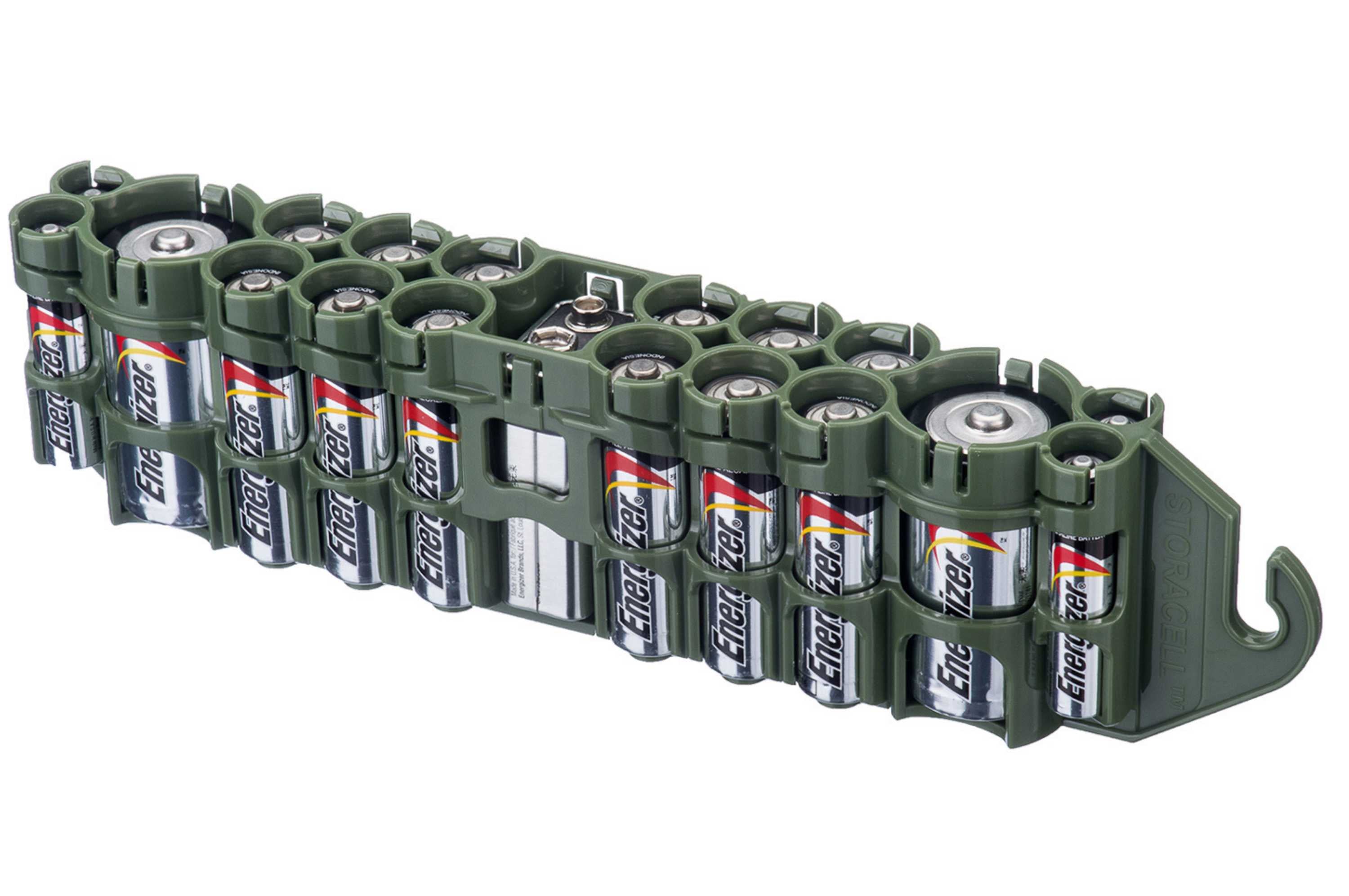 The Original Battery Caddy (Military Green) Anfinsen