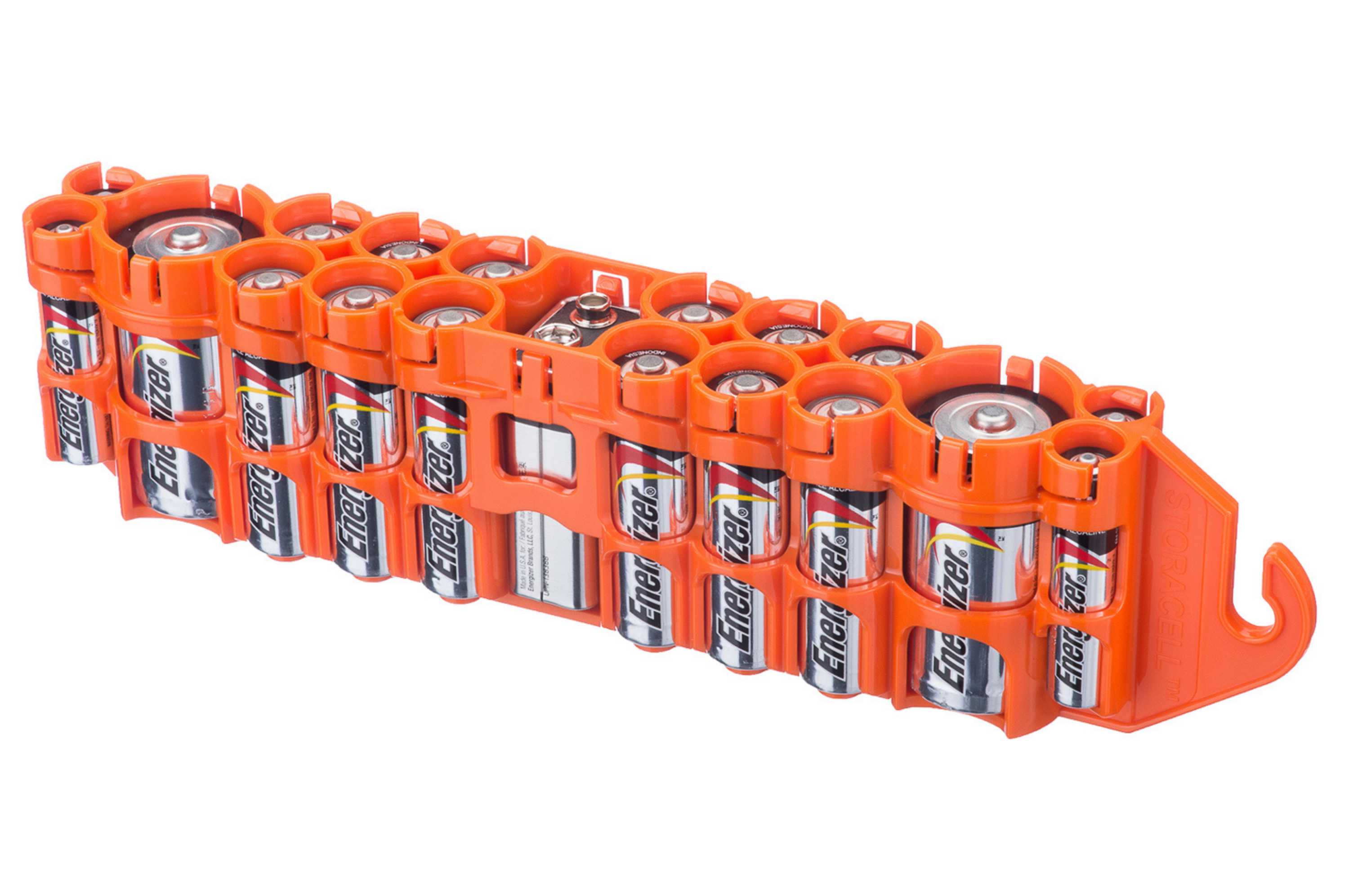 The Original Battery Caddy (Orange) Anfinsen