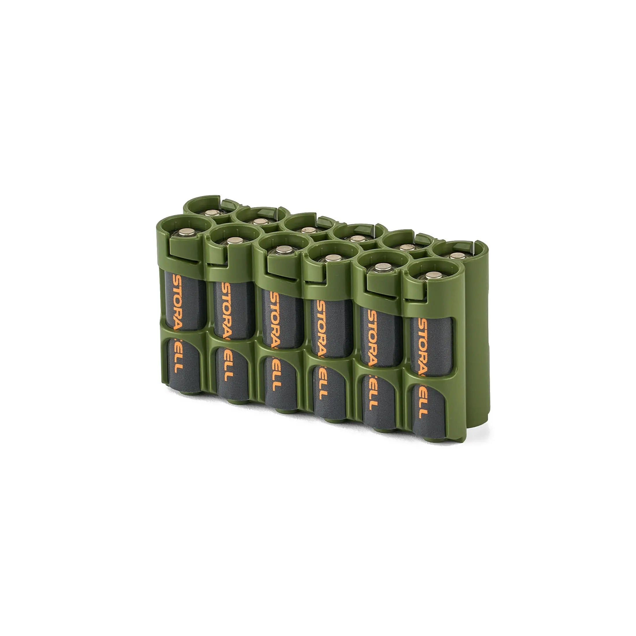 12 AA Pack Battery Caddy (Military Green) Anfinsen