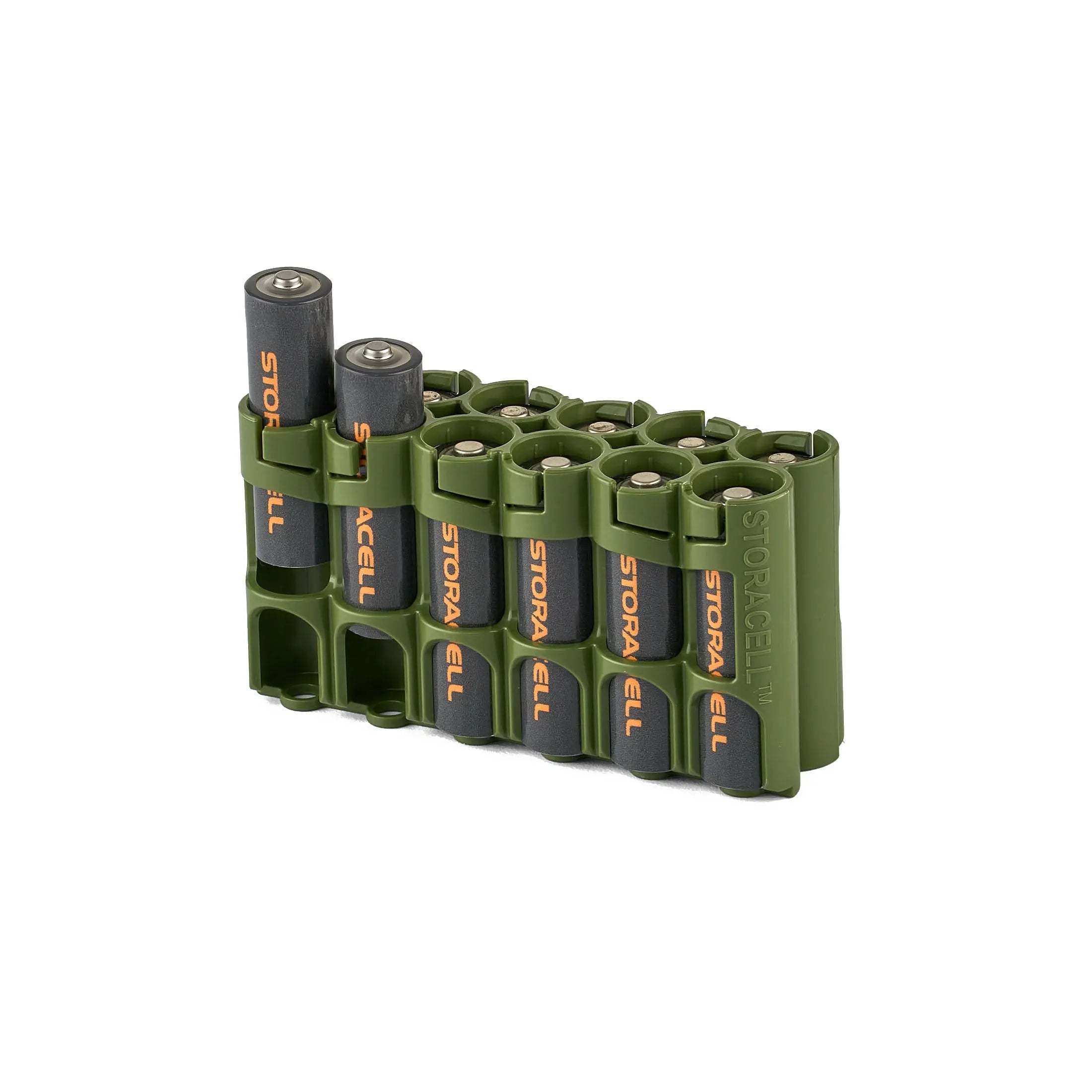 12 AA Pack Battery Caddy (Military Green) Anfinsen