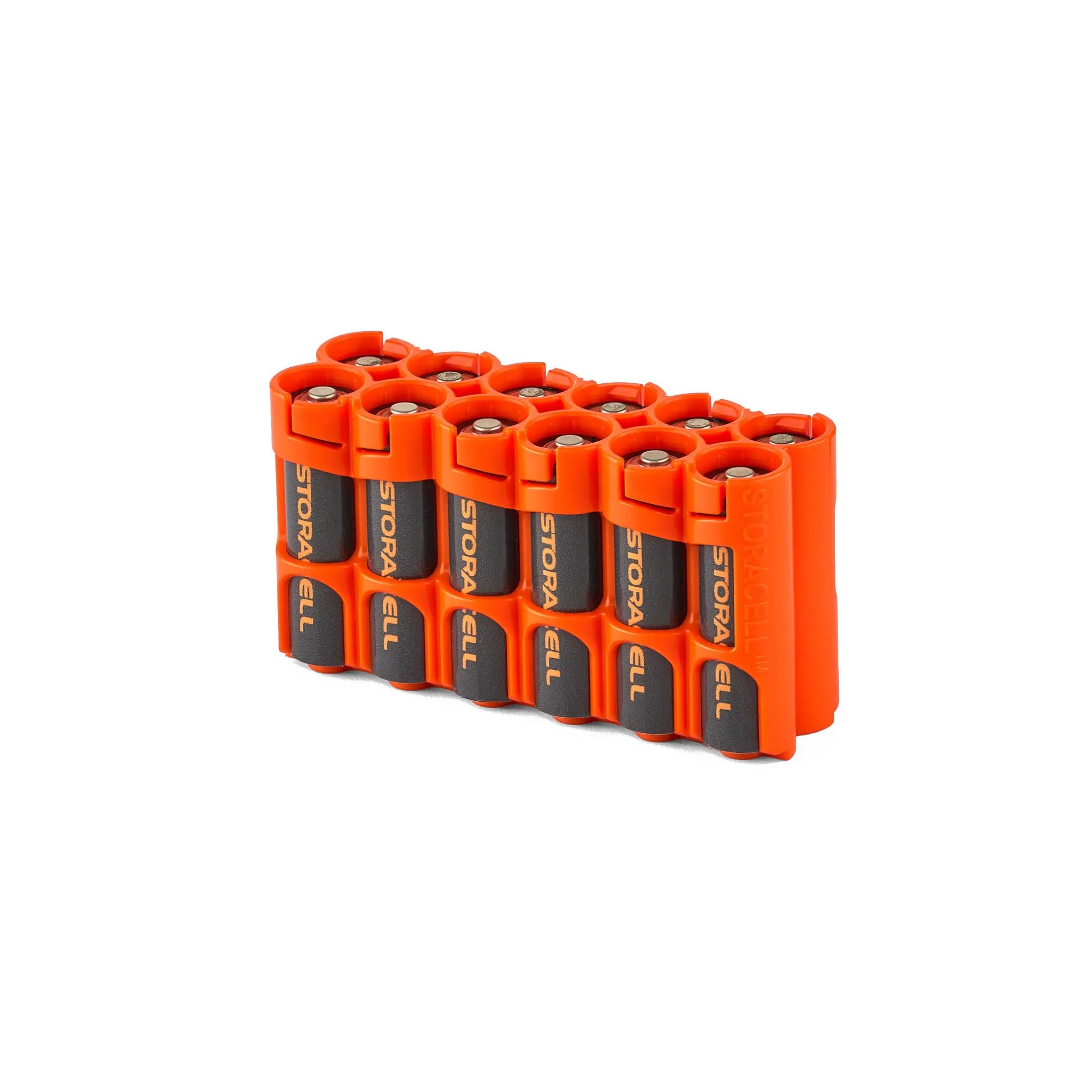 12 AA Pack Battery Caddy (Orange) Anfinsen