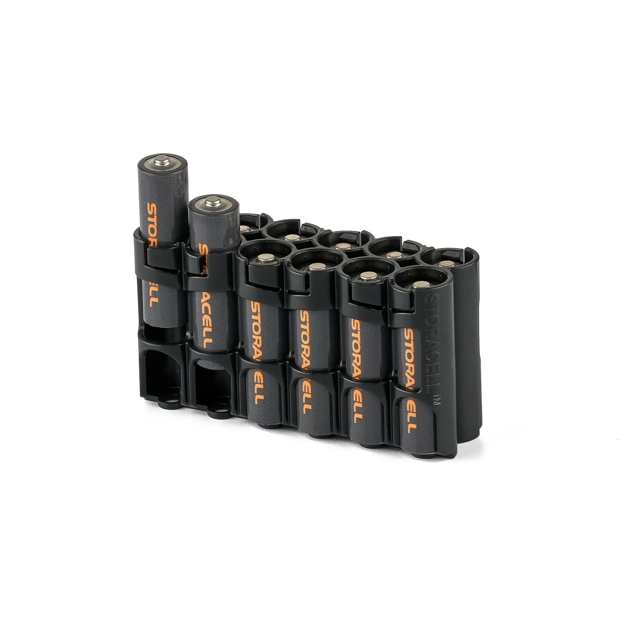 12 AA Pack Battery Caddy (Tuxedo Black) Anfinsen