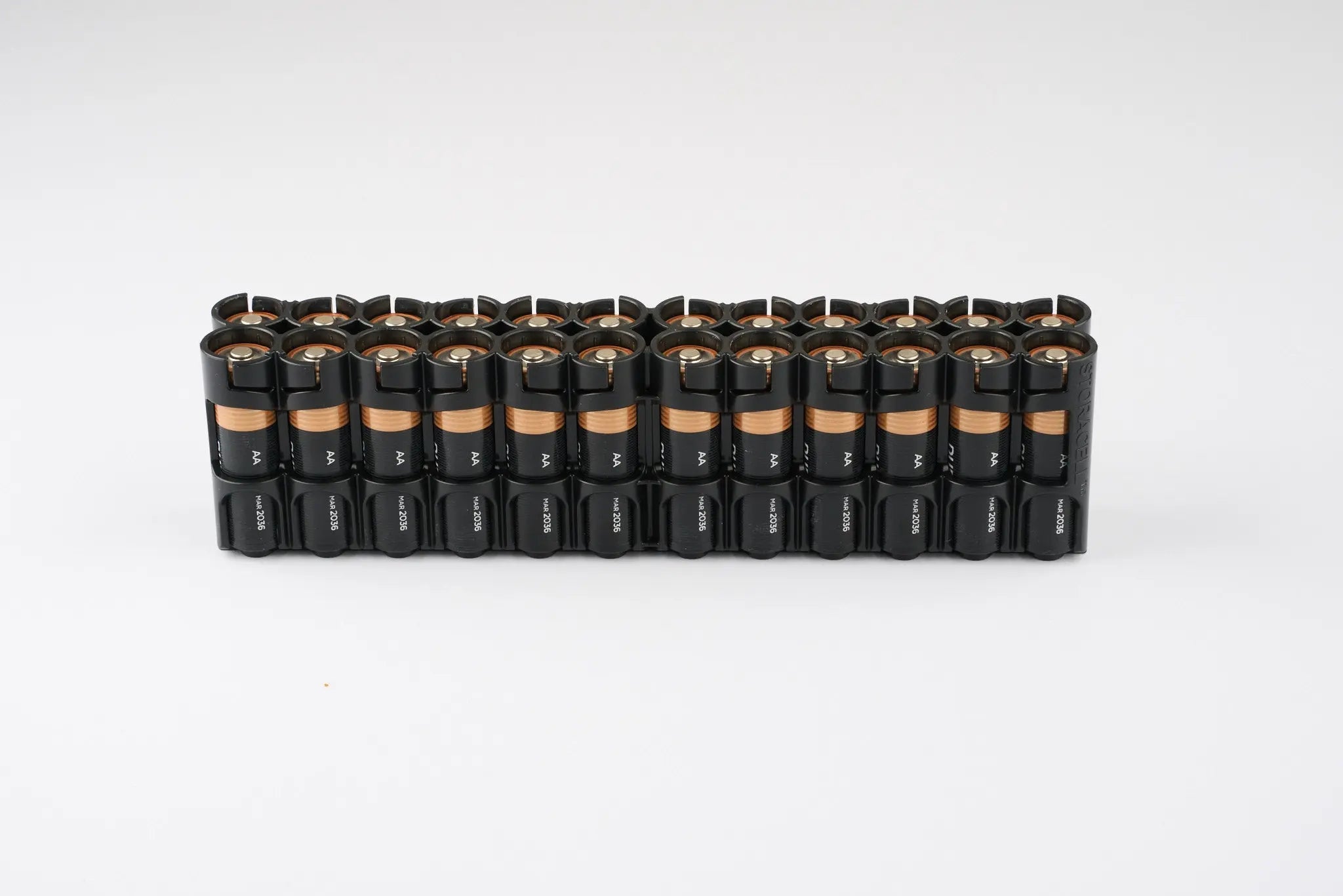 24 AA Pack Battery Caddy (Black) Uniphase