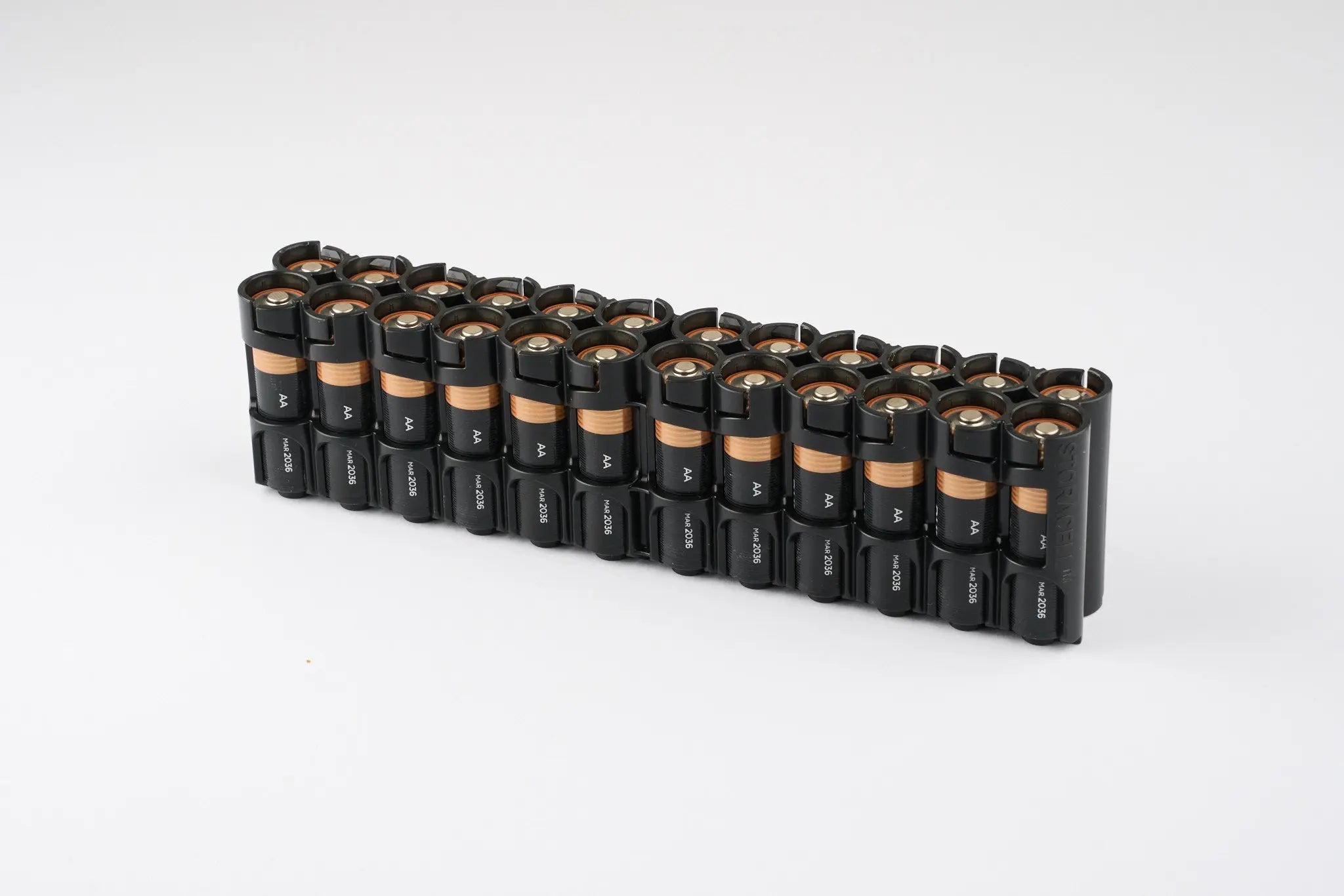 24 AA Pack Battery Caddy (Black) Uniphase