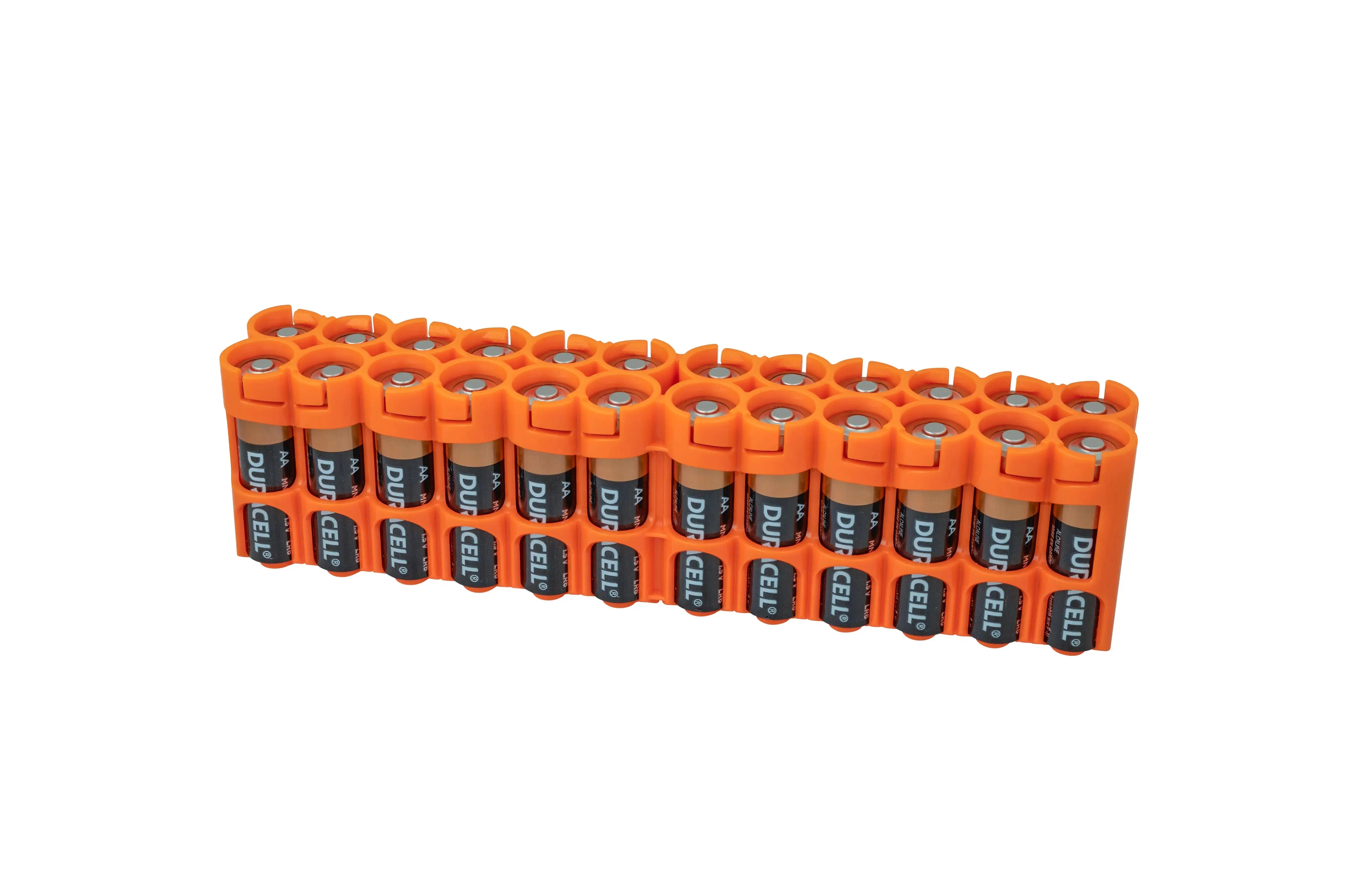 24 AA Pack Battery Caddy (Orange) Uniphase