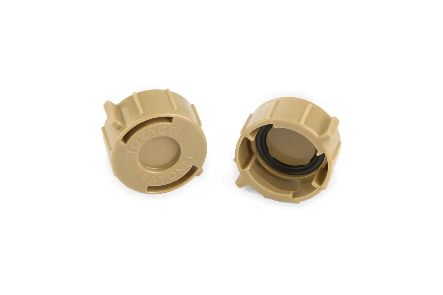 Bayonet Caps (Desert Sand) BULK Storacell