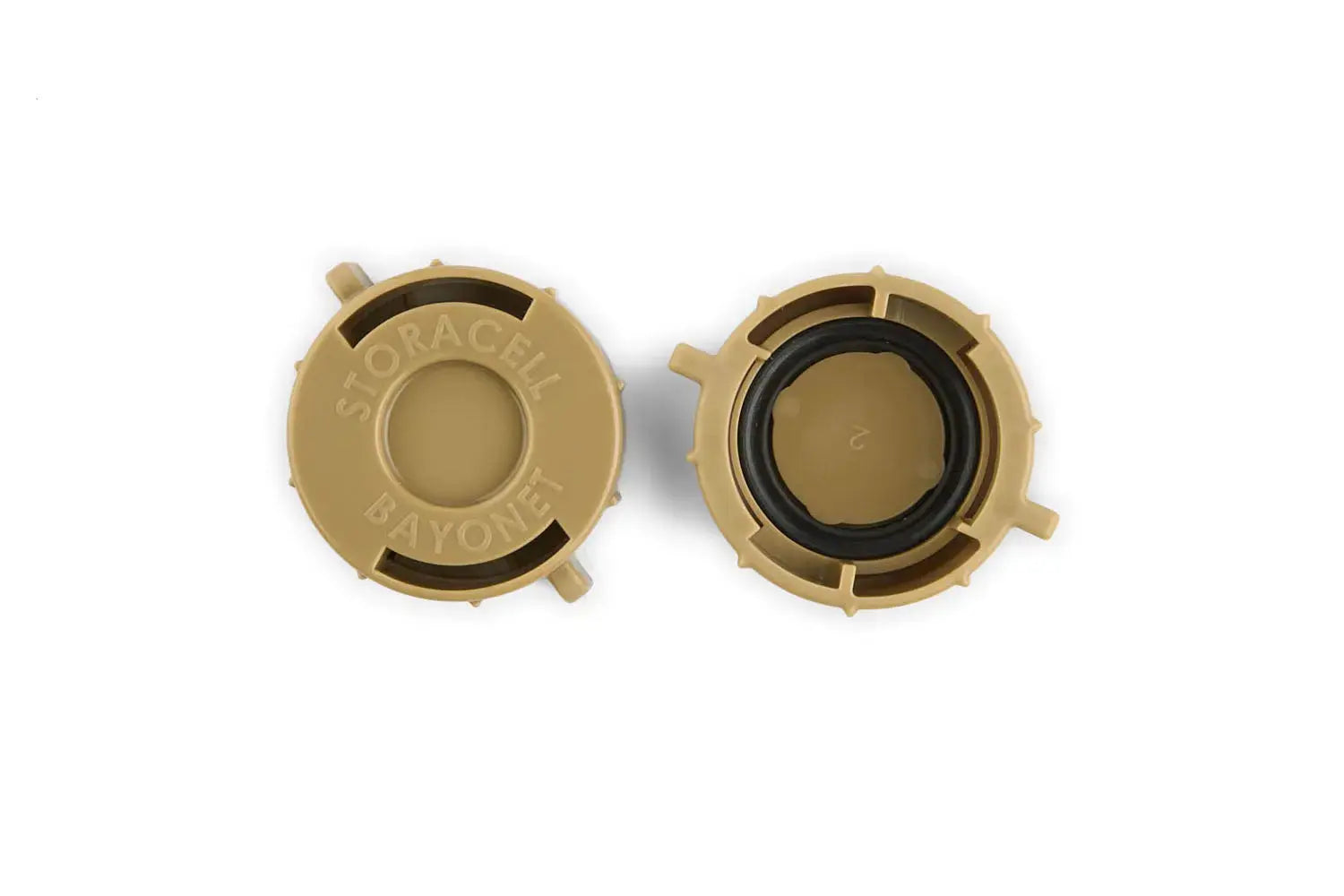 Bayonet Caps (Desert Sand) BULK Storacell