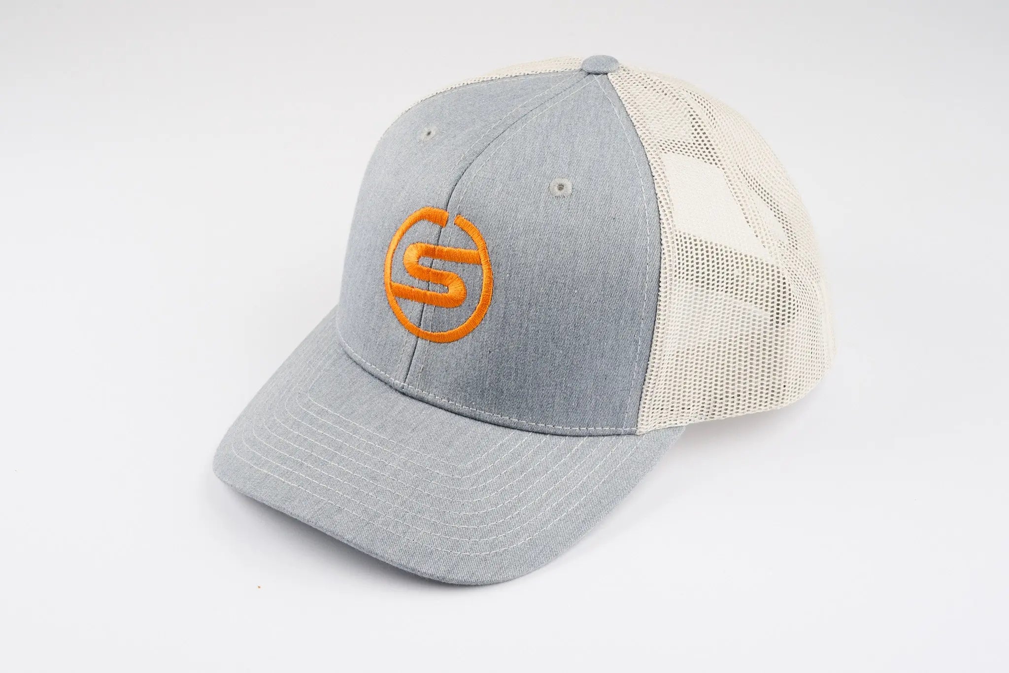 Branded Trucker Hat (Gray/White) Storacell