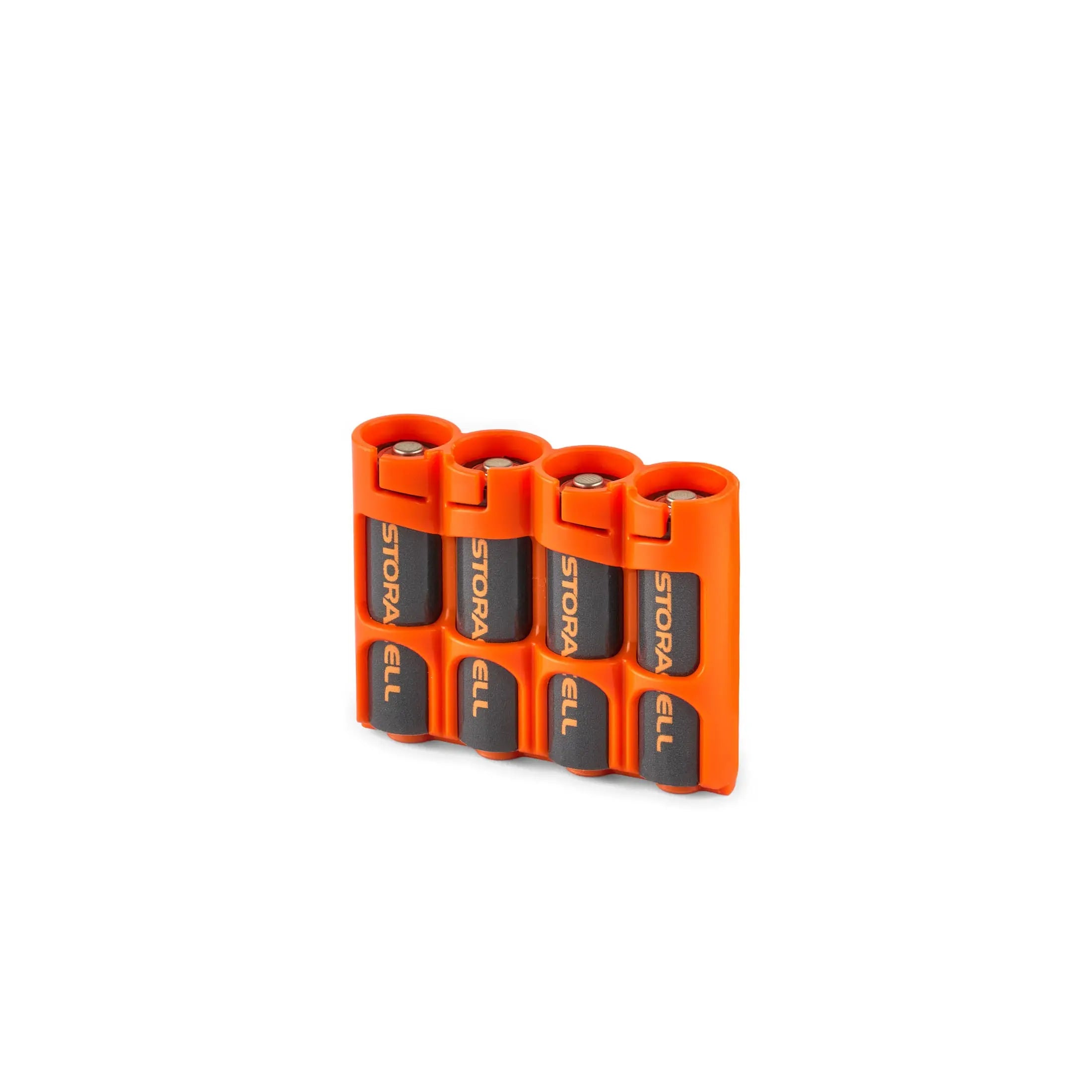 Slim Line AA 4 Pack (Orange) Storacell