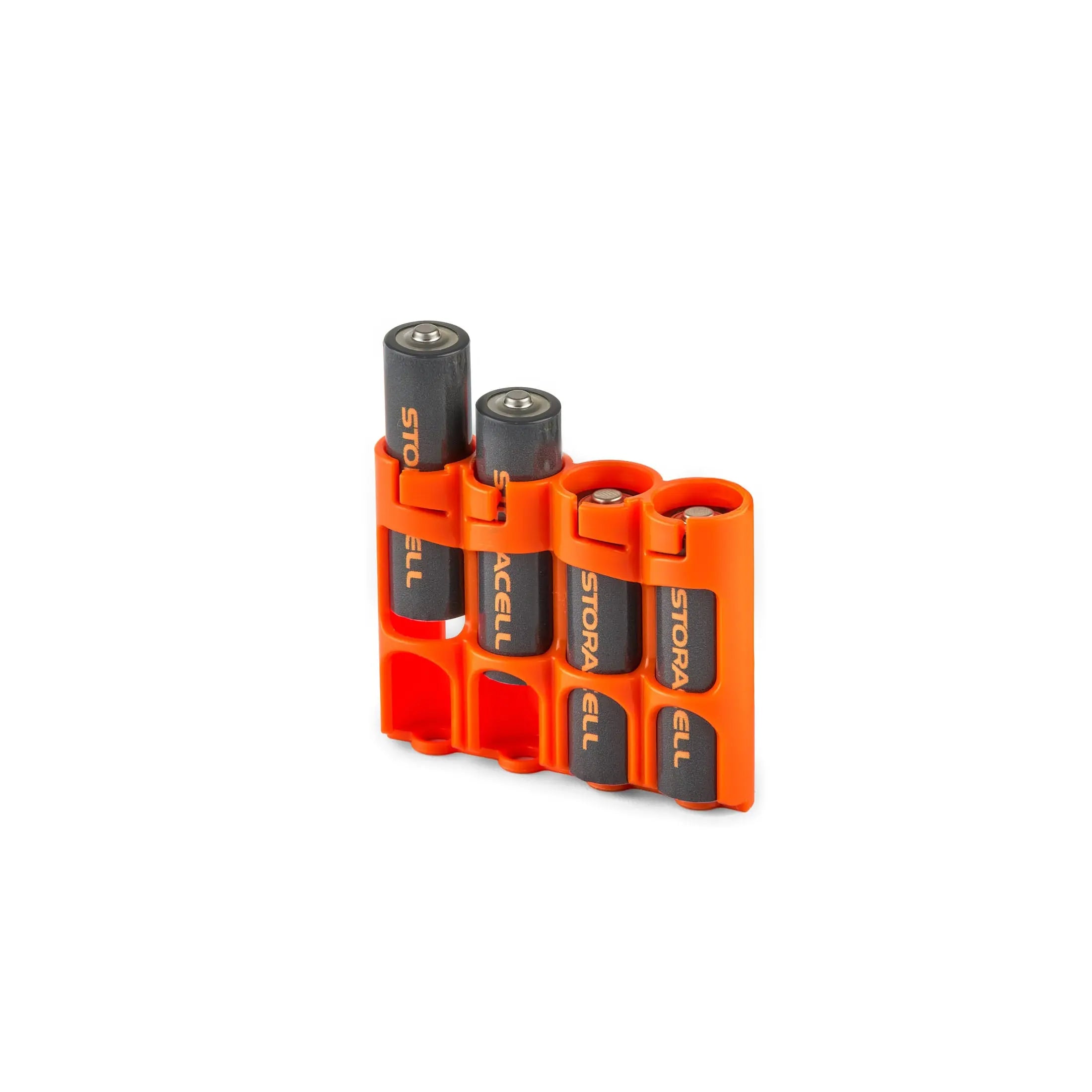 Slim Line AA 4 Pack (Orange) Storacell