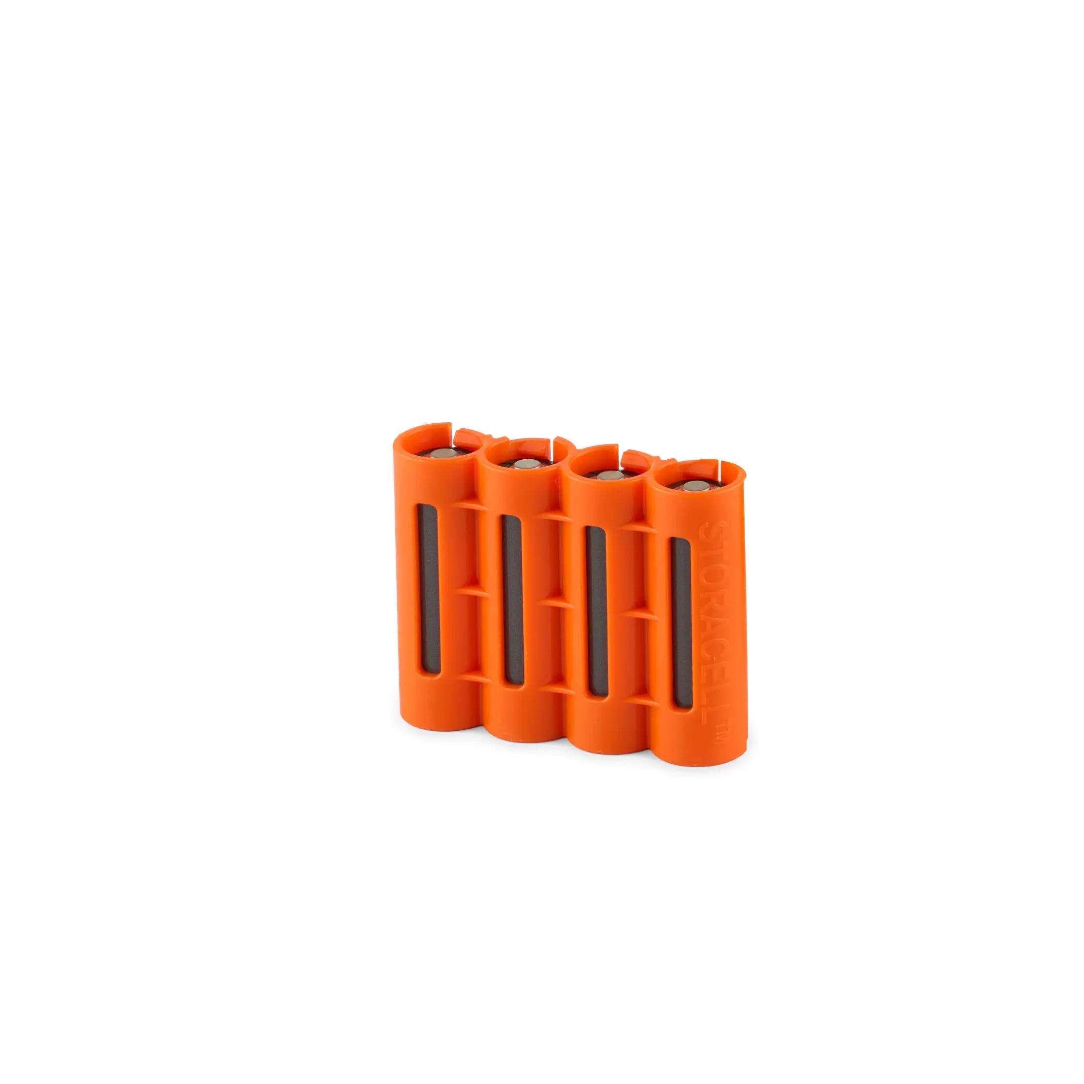 Slim Line AA 4 Pack (Orange) Storacell
