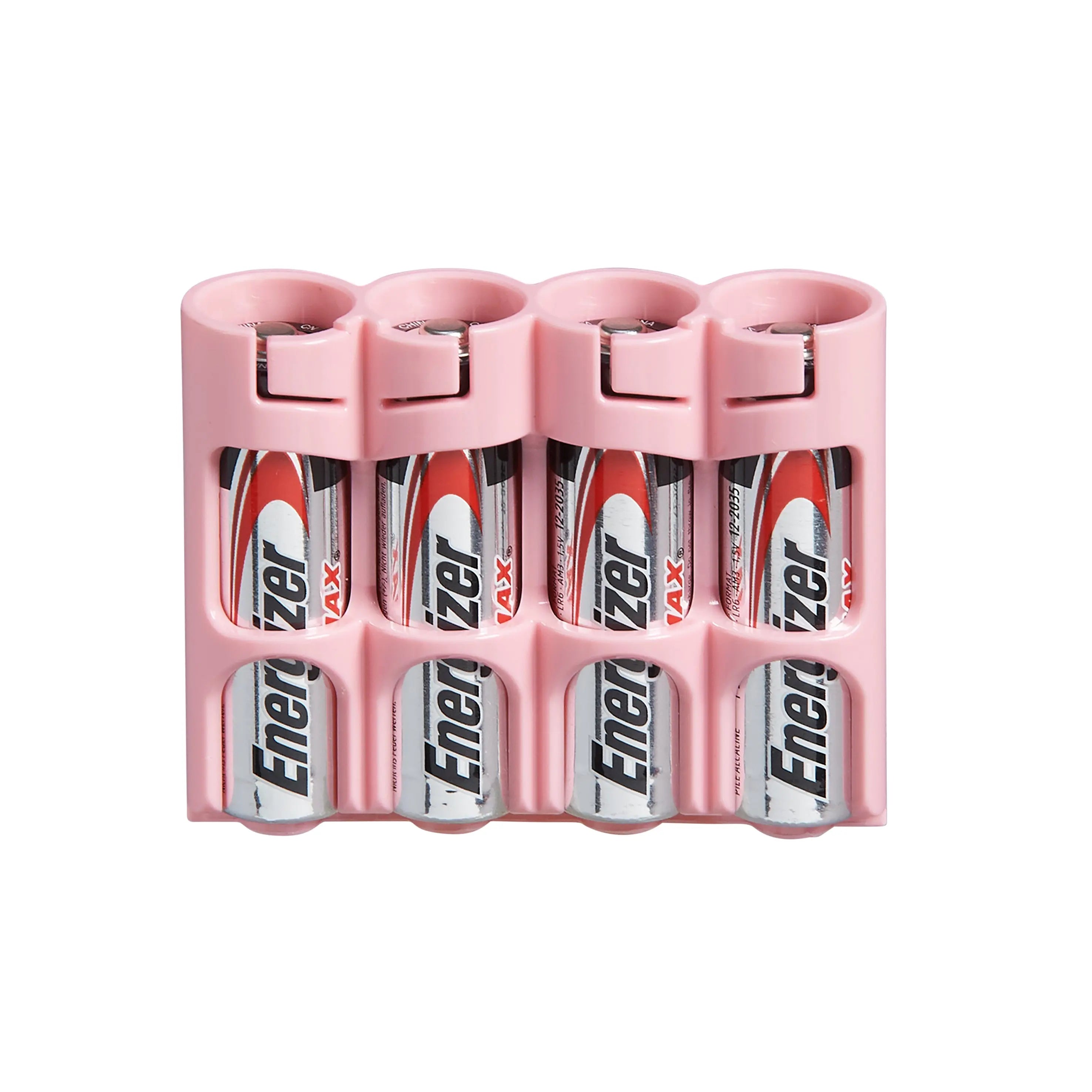 Slim Line AA 4 Pack (Pink) Storacell