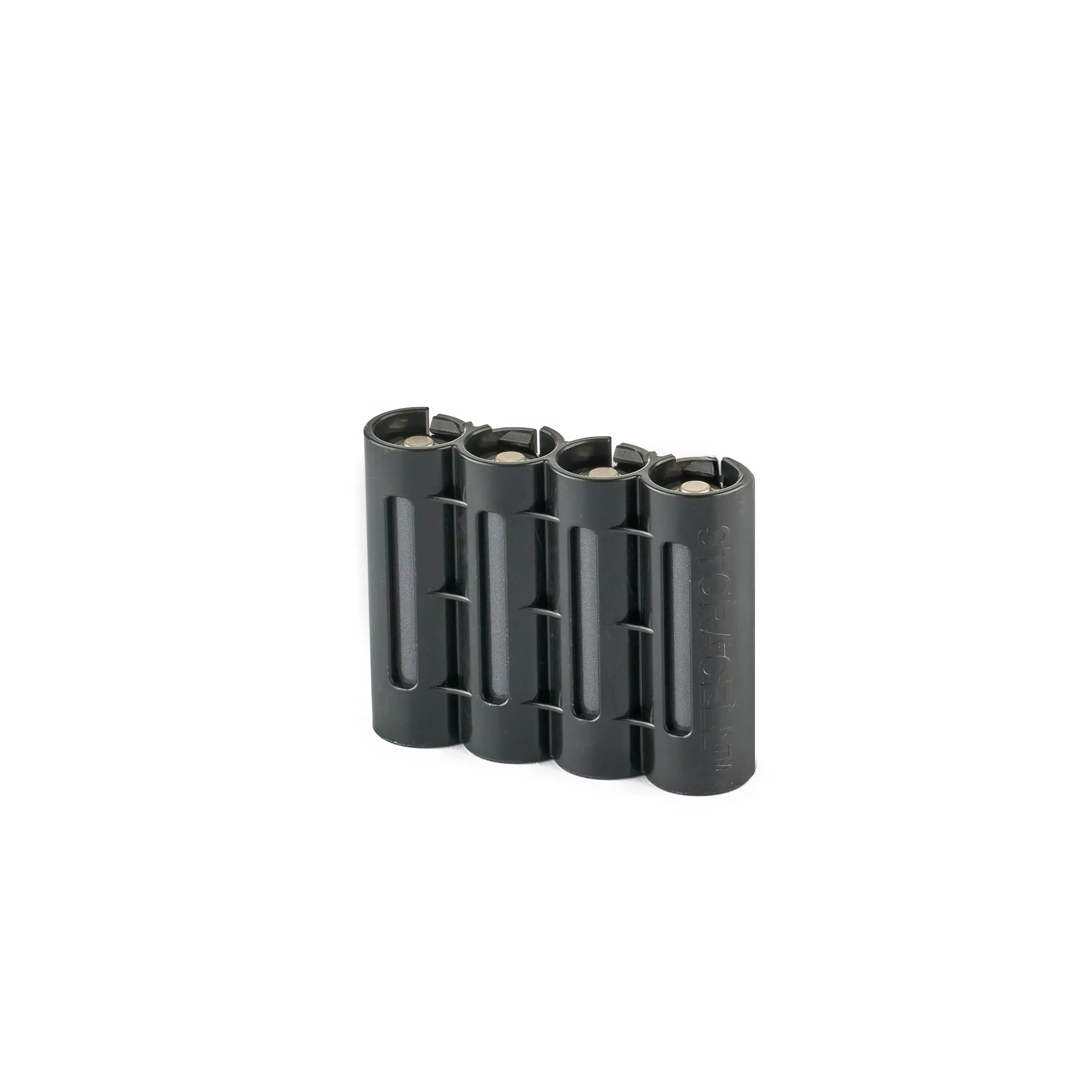 Slim Line AA 4 Pack (Tuxedo Black) Storacell