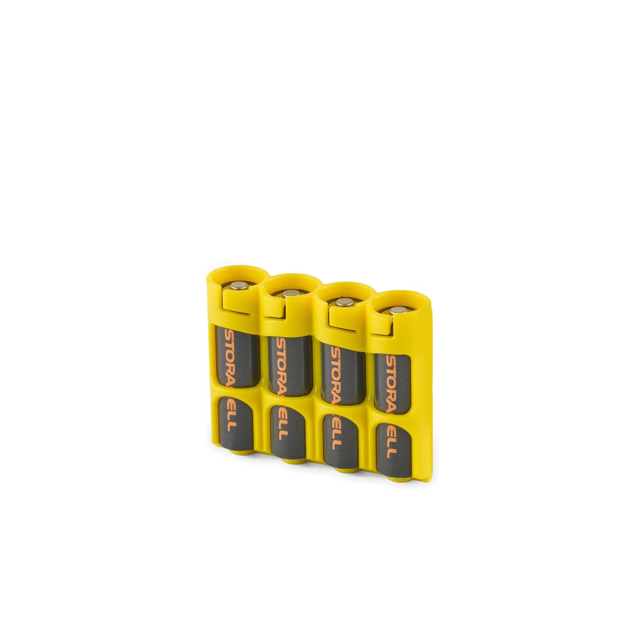 Slim Line AA 4 Pack (Yellow) Storacell