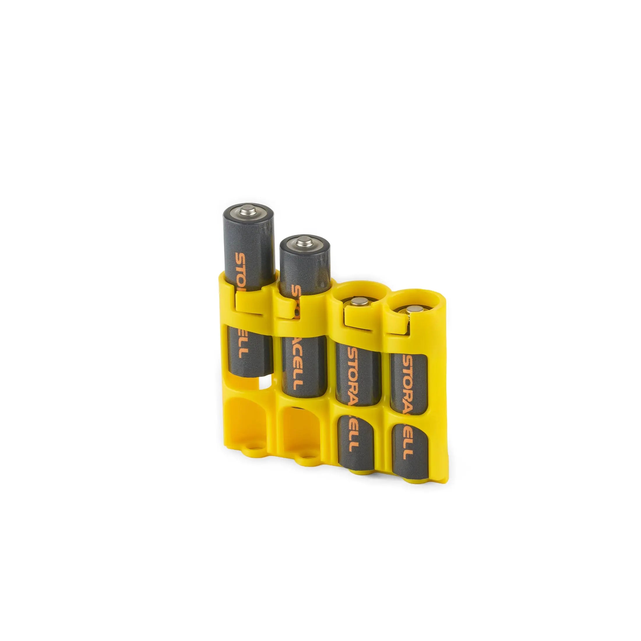 Slim Line AA 4 Pack (Yellow) Storacell