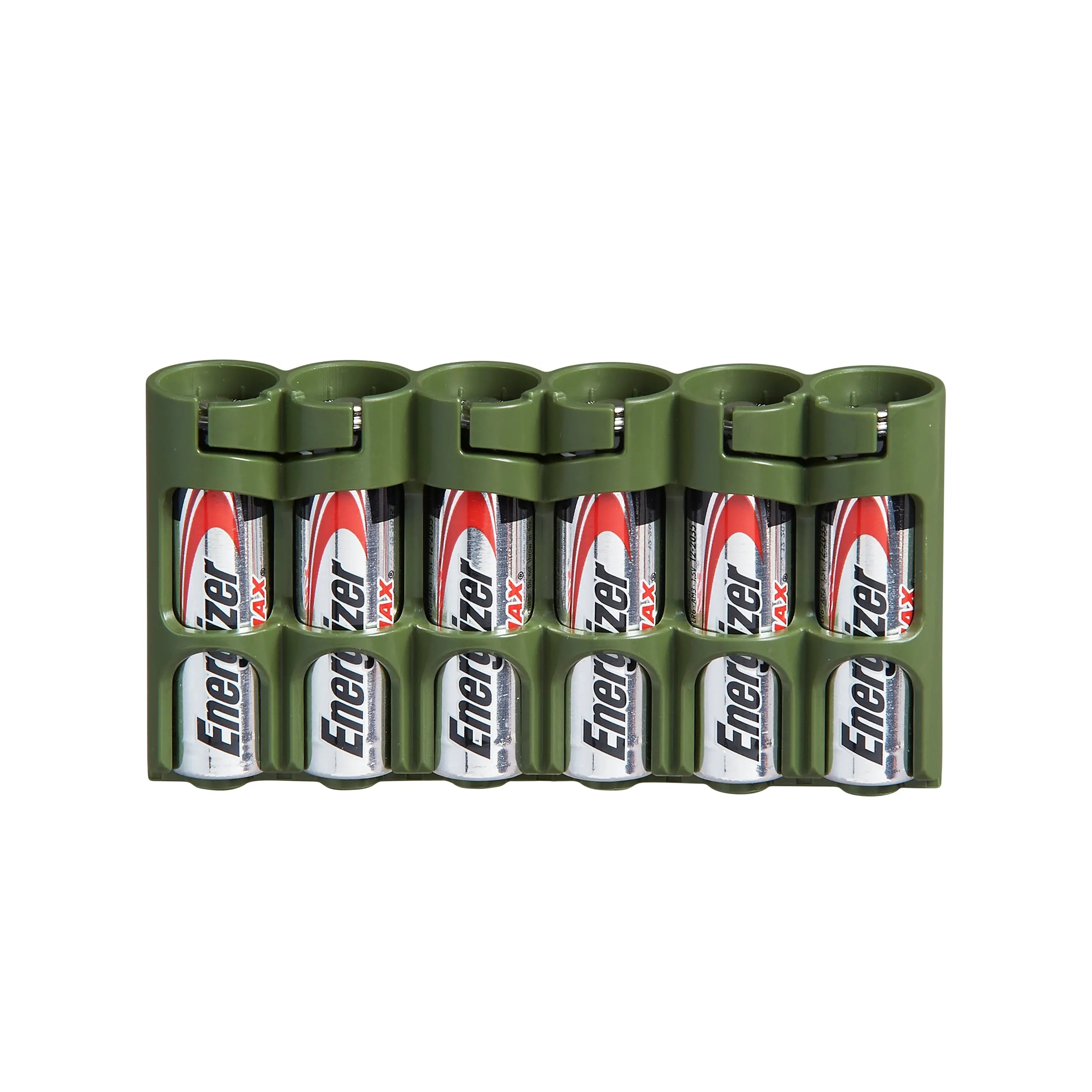Slim Line AA 6 Pack (Military Green) Storacell