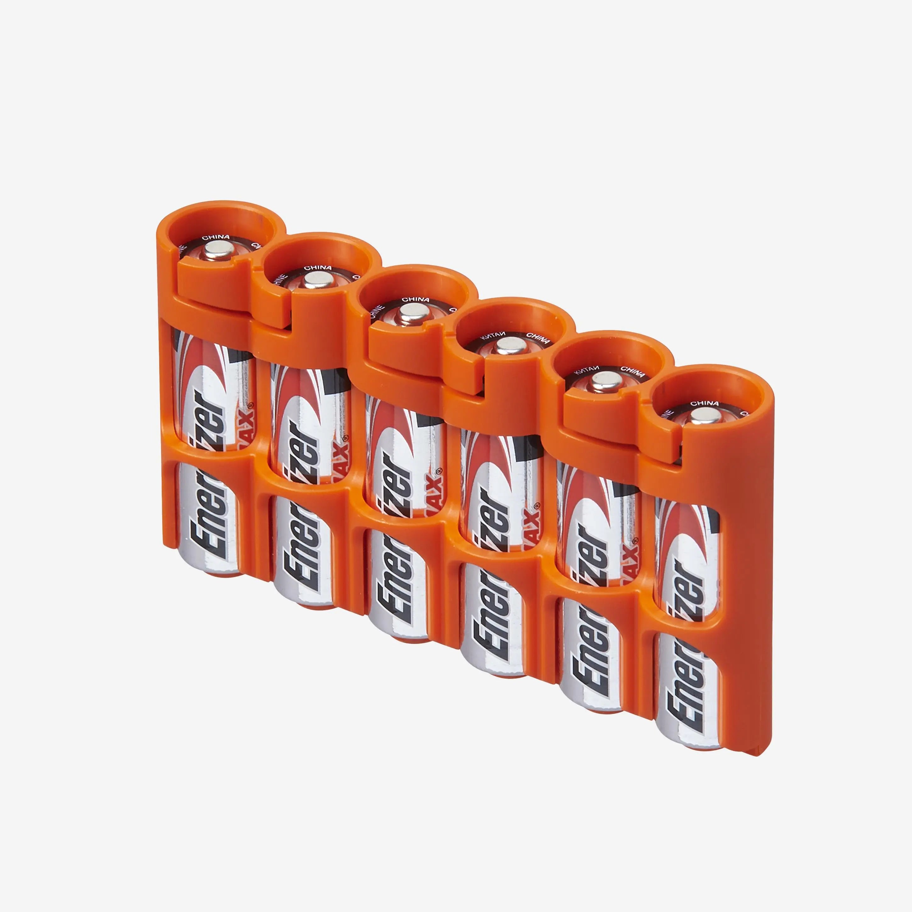 Slim Line AA 6 Pack (Orange) Storacell