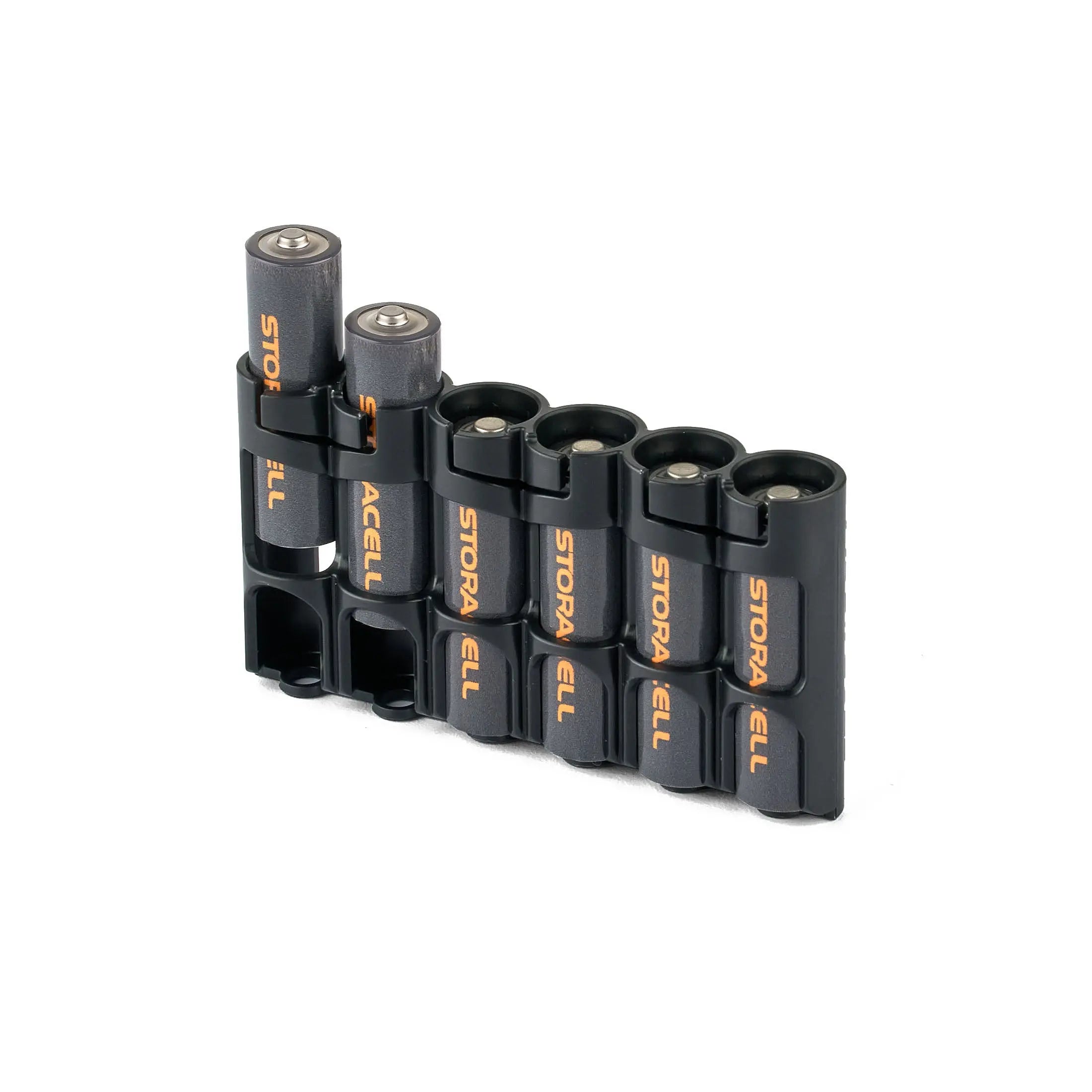 Slim Line AA 6 Pack (Tuxedo Black) Storacell