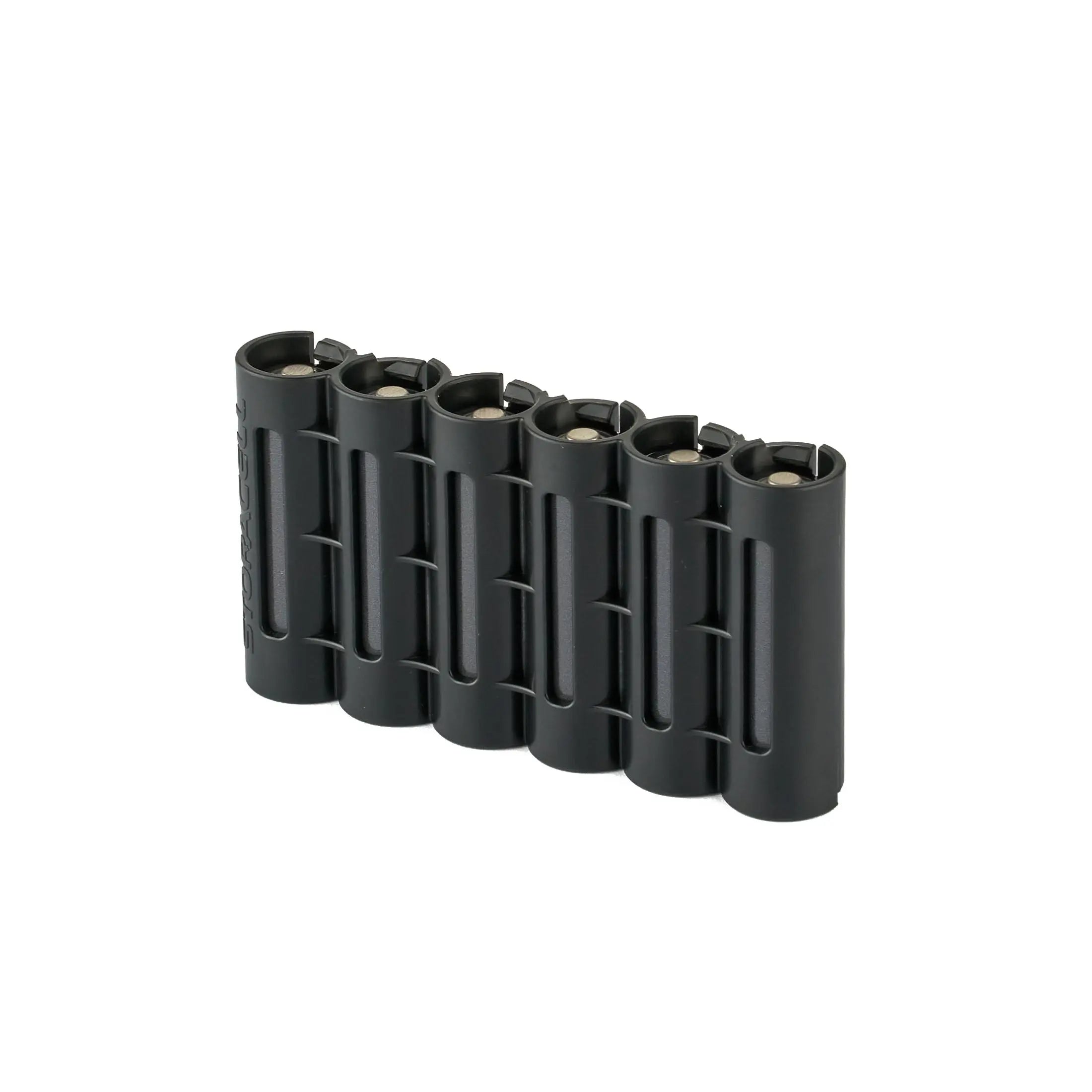 Slim Line AA 6 Pack (Tuxedo Black) Storacell