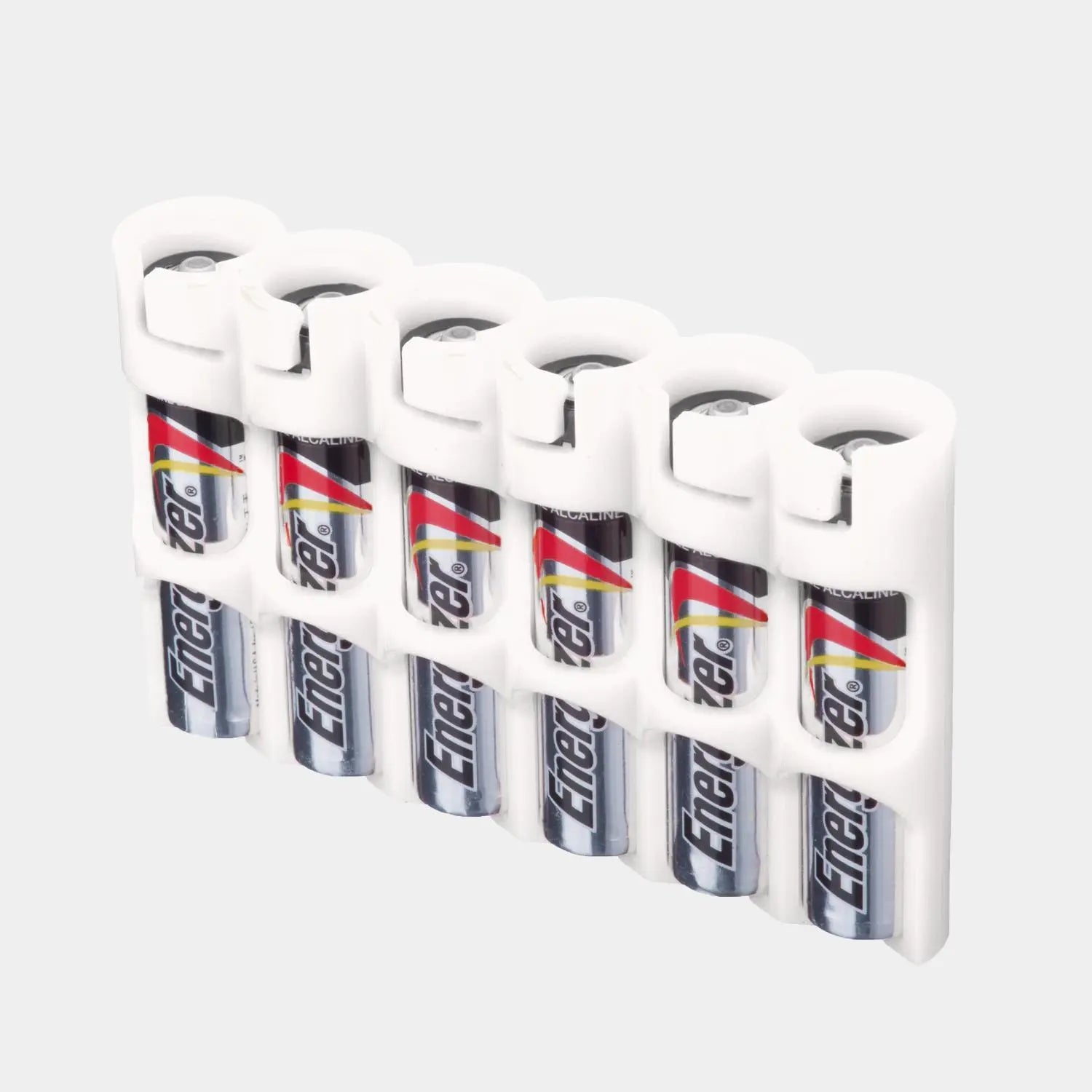 Slim Line AAA 6 Pack (White) Storacell