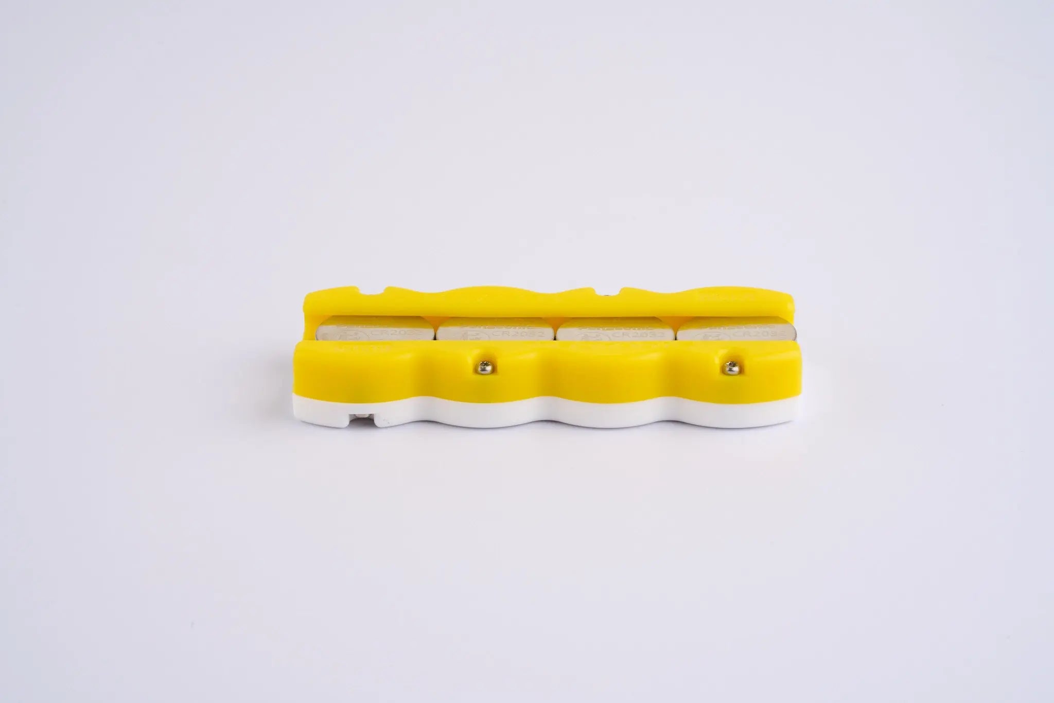 Button Battery Caddy 4pk Yellow/White Storacell