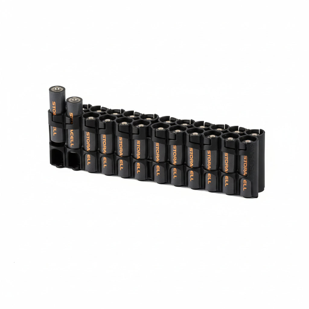 24 AA Pack Battery Caddy (Black)