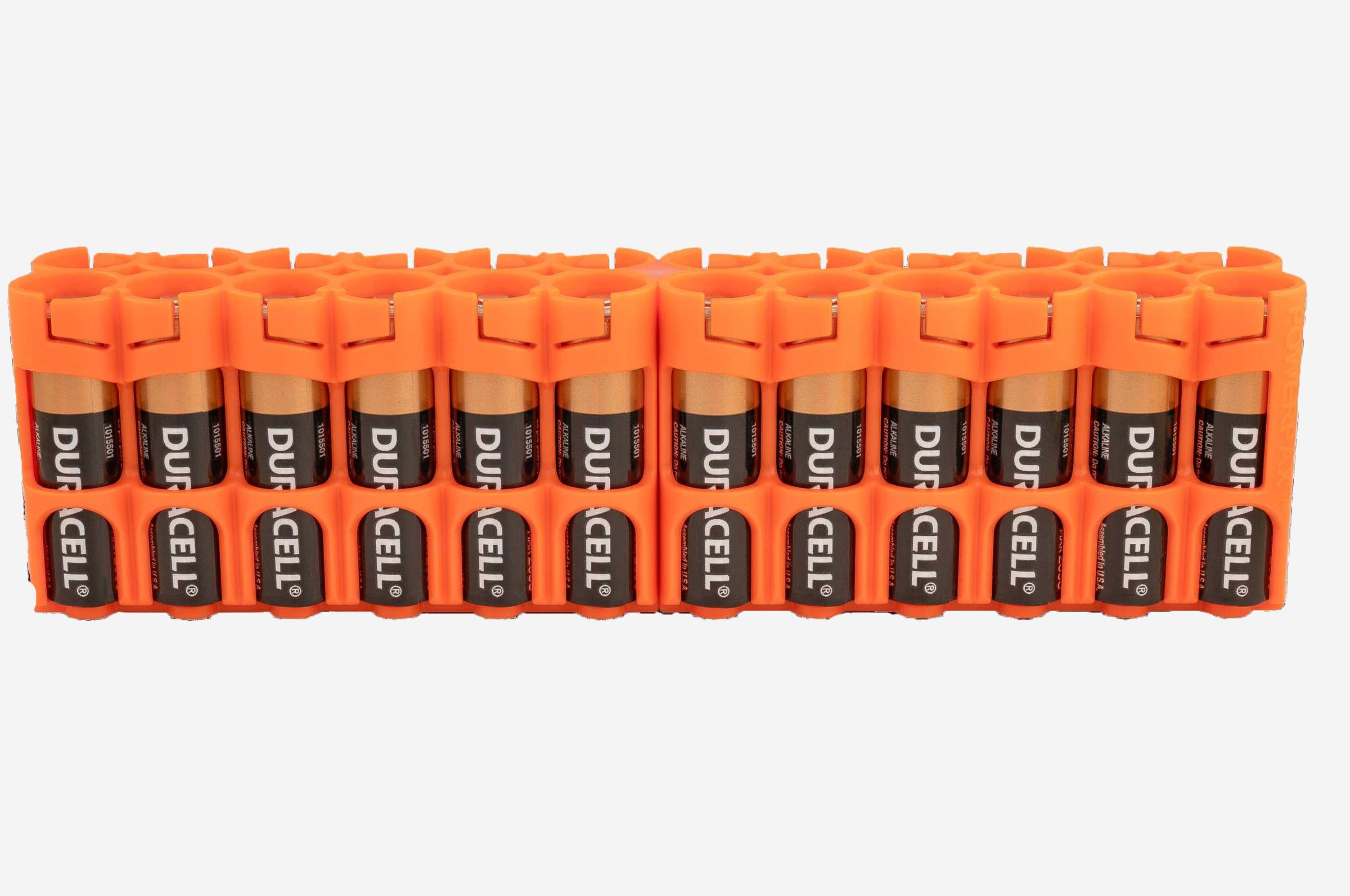 24 AA Pack Battery Caddy (Orange) Uniphase