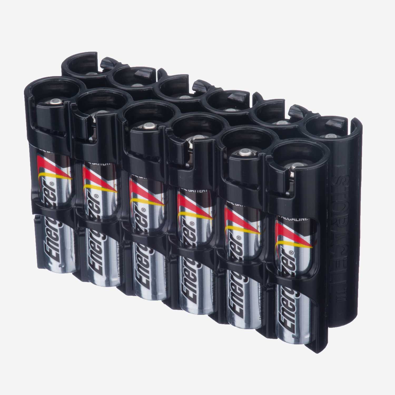 AAA 12 Pack (Black) Storacell